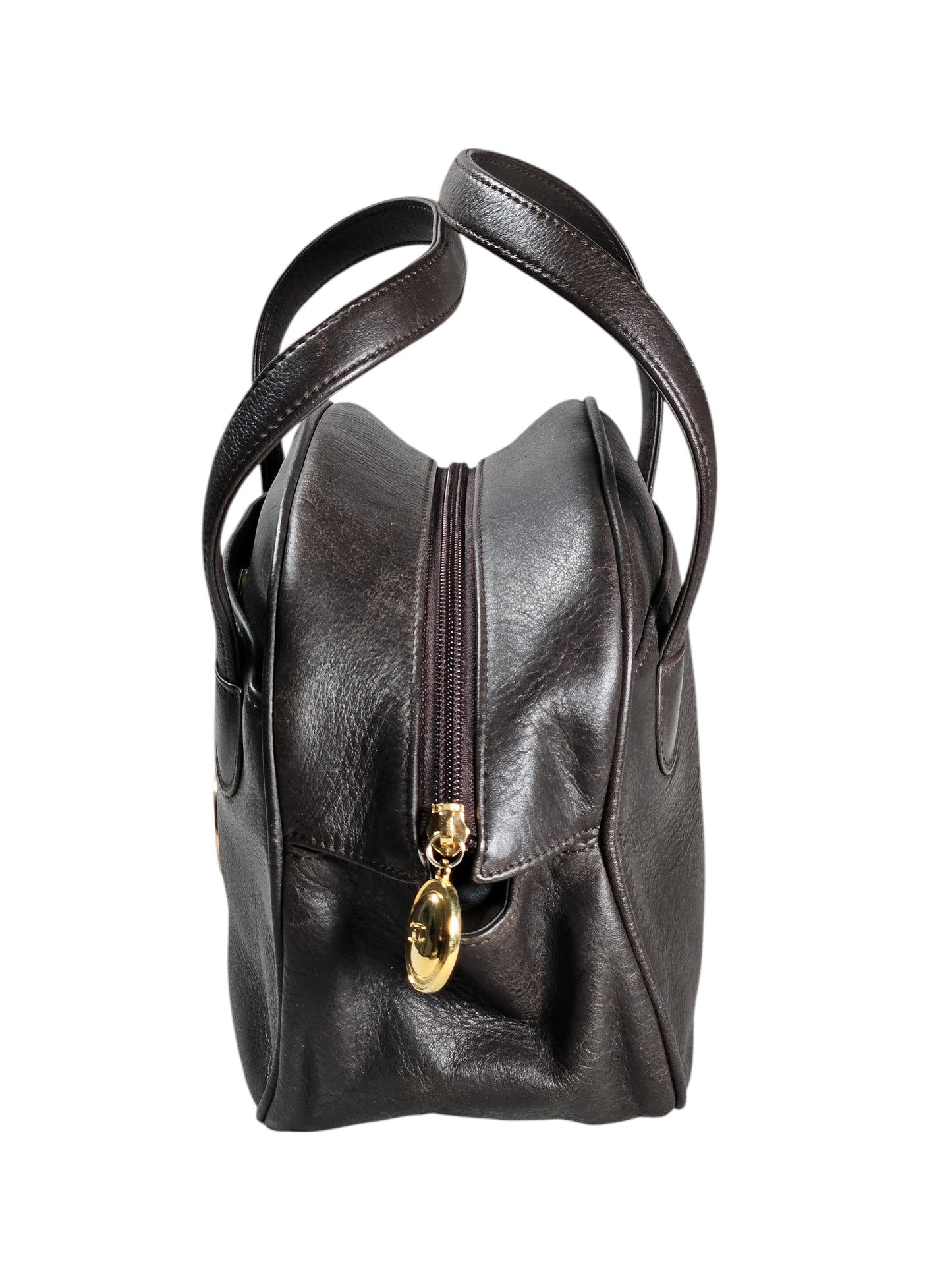 Christian Dior CD Vintage Handbag (Dark Brown)