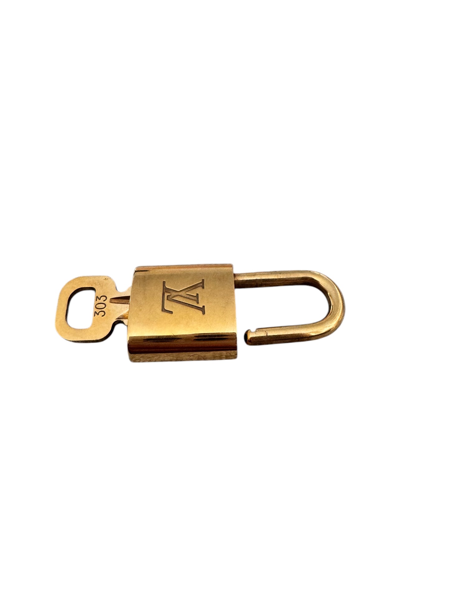 Louis Vuitton Metal Lock and Key Set 303