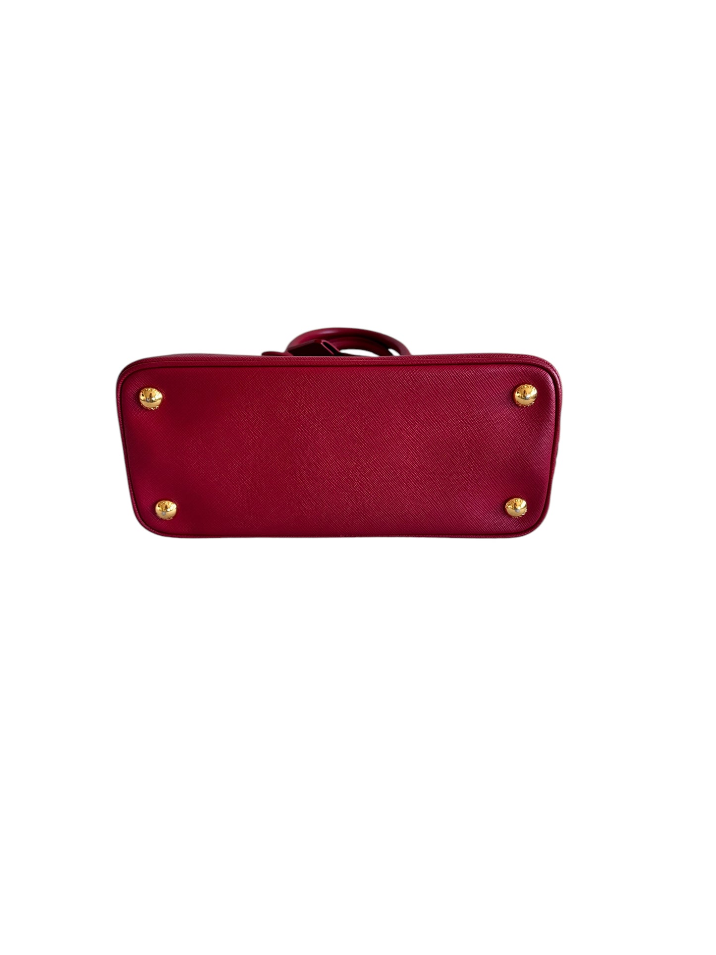 Prada Saffiano Leather Promenade 2way Tote Bag (RED)