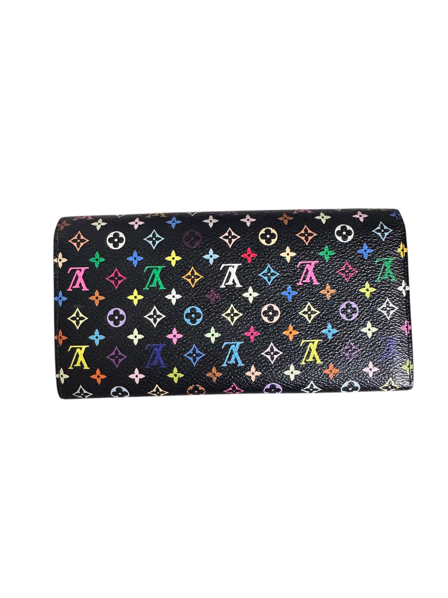 Louis Vuitton Monogram Multicolor Portefeuille Sarah Wallet (2012)