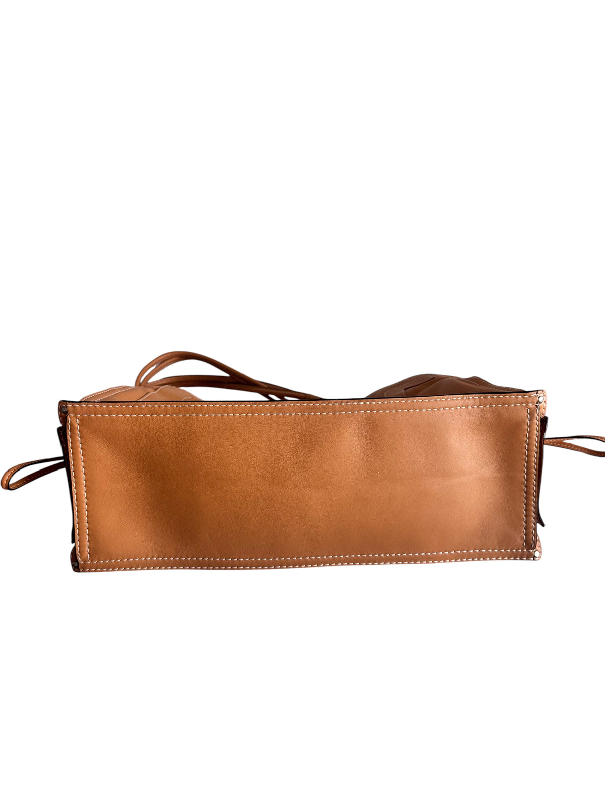 Loewe Vintage Anagram Logo Shopper Tote