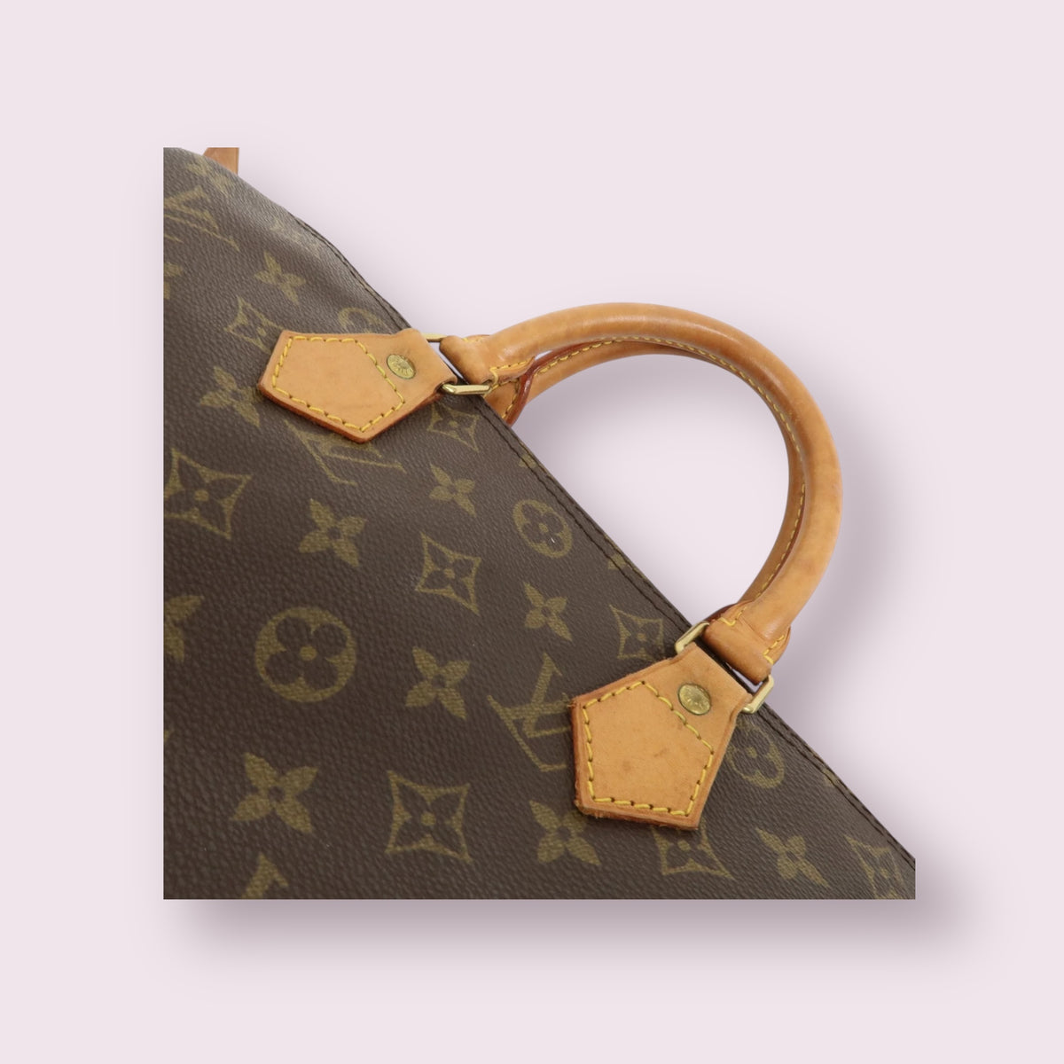 Louis Vuitton Monogram Canvas Speedy 30 1992 w/ Lock & Key