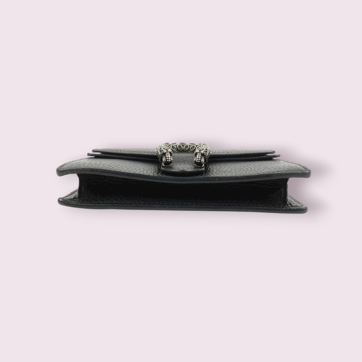 Gucci Leather Super Mini Dionysus Bag Black R1290