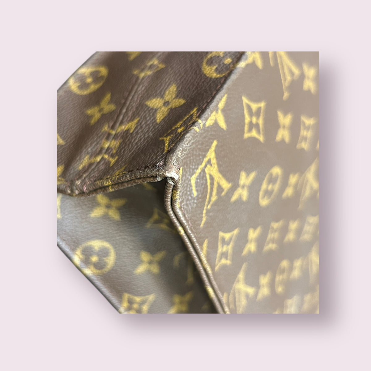 Louis Vuitton Monogram Canvas Sac Plat Tote 2008