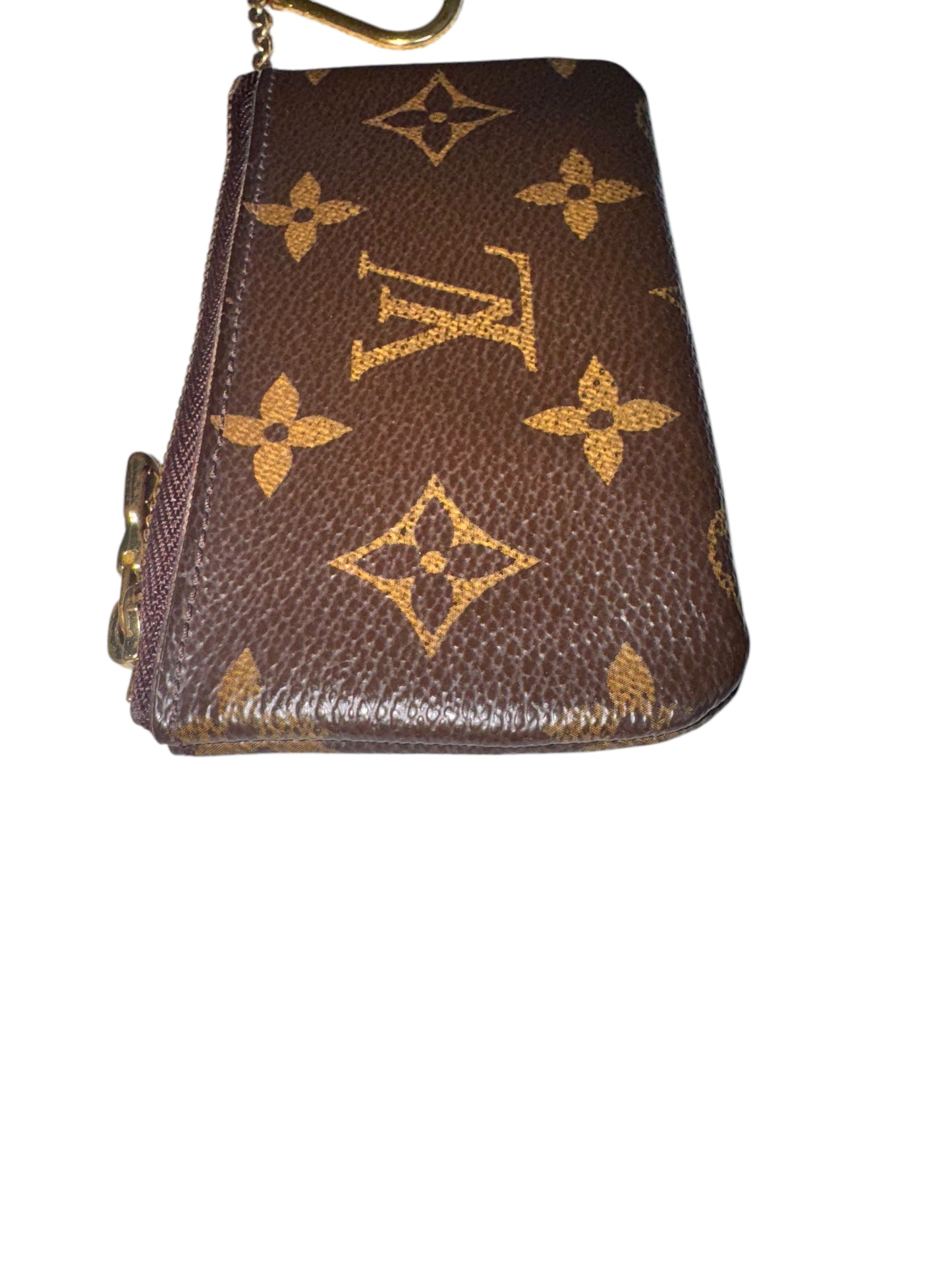 Louis Vuitton 2014 Monogram Canvas Key Cles Pouch