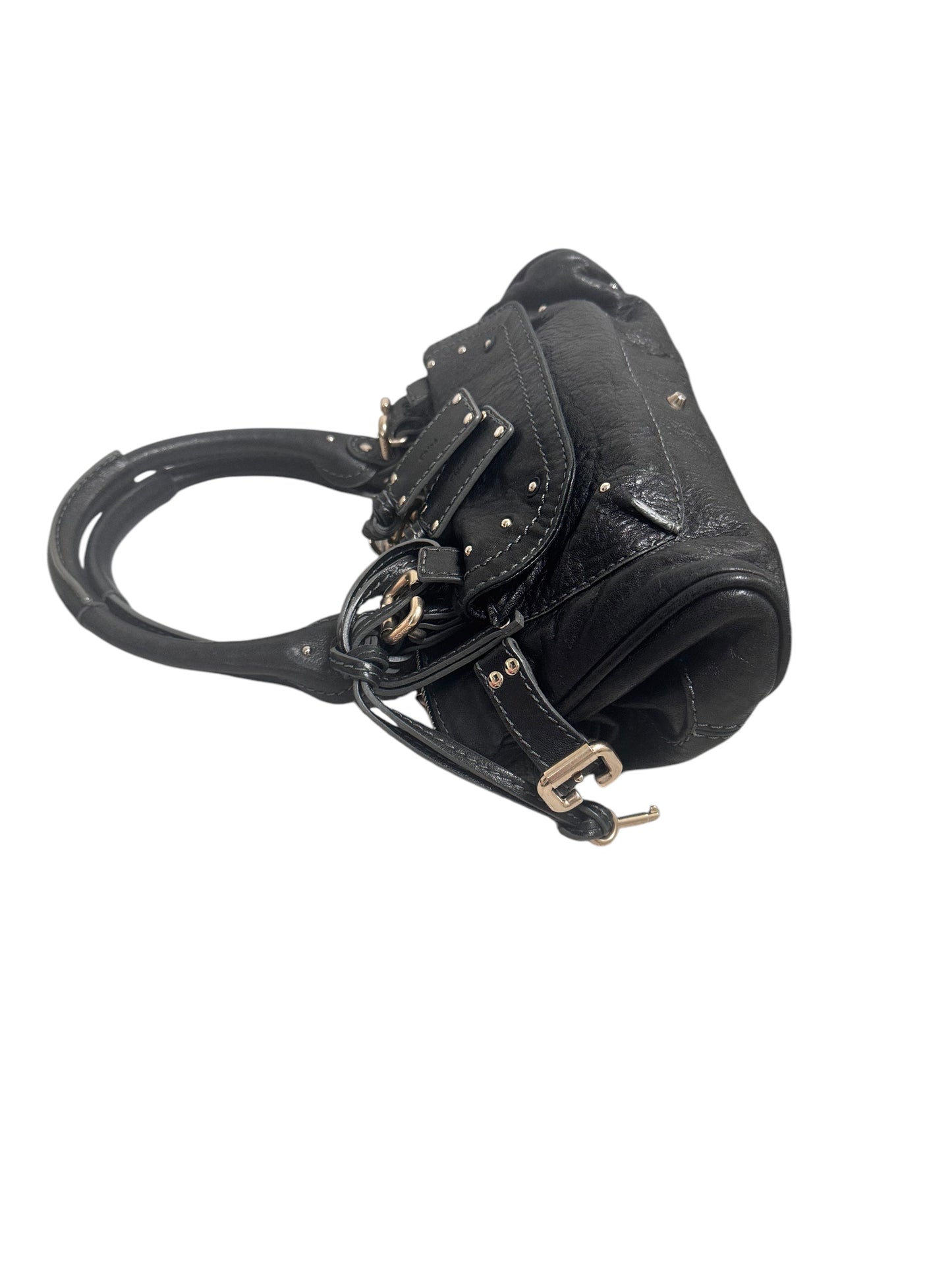 Chloe Paddington Mini Leather Boston Bag