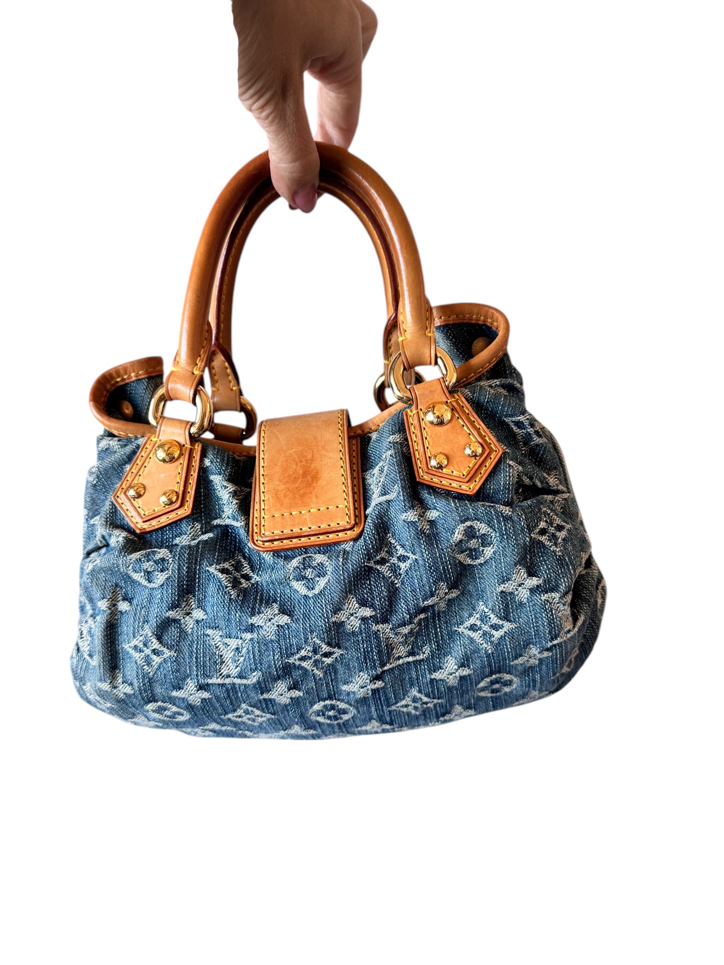 Louis Vuitton Monogram Denim Pleaty 2000