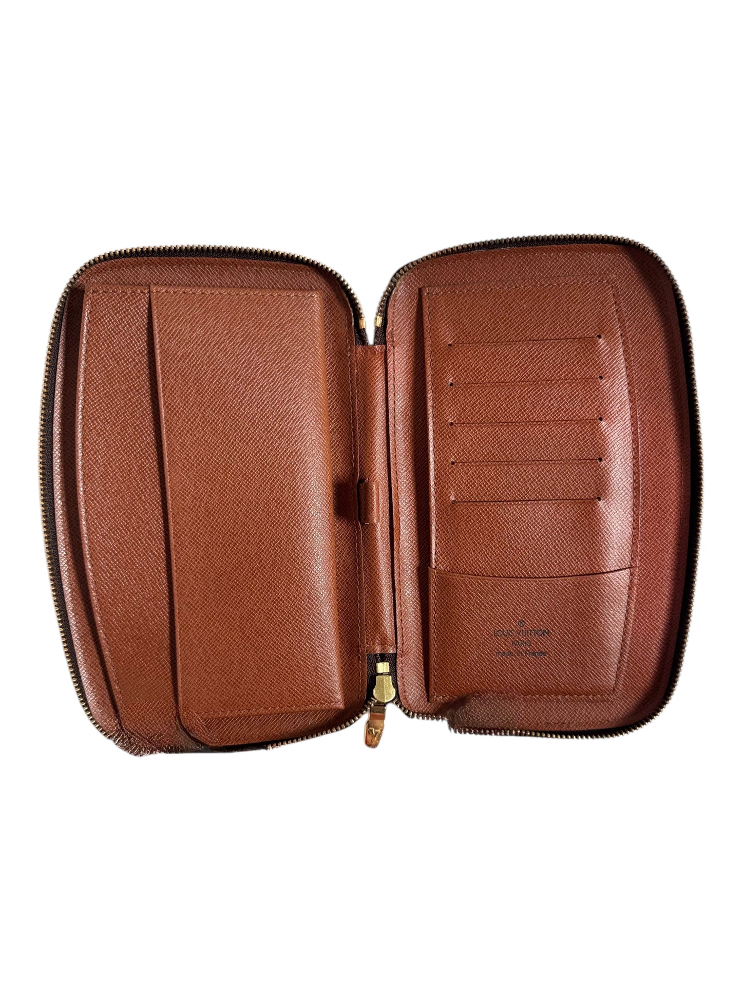 Louis Vuitton Monogram Zippy Geode Organizer Wallet 1999