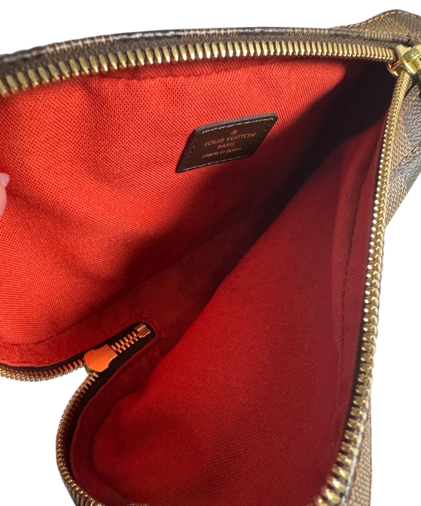 Louis Vuitton Damier Ebene Canvas Geronimos Bum Bag 0022