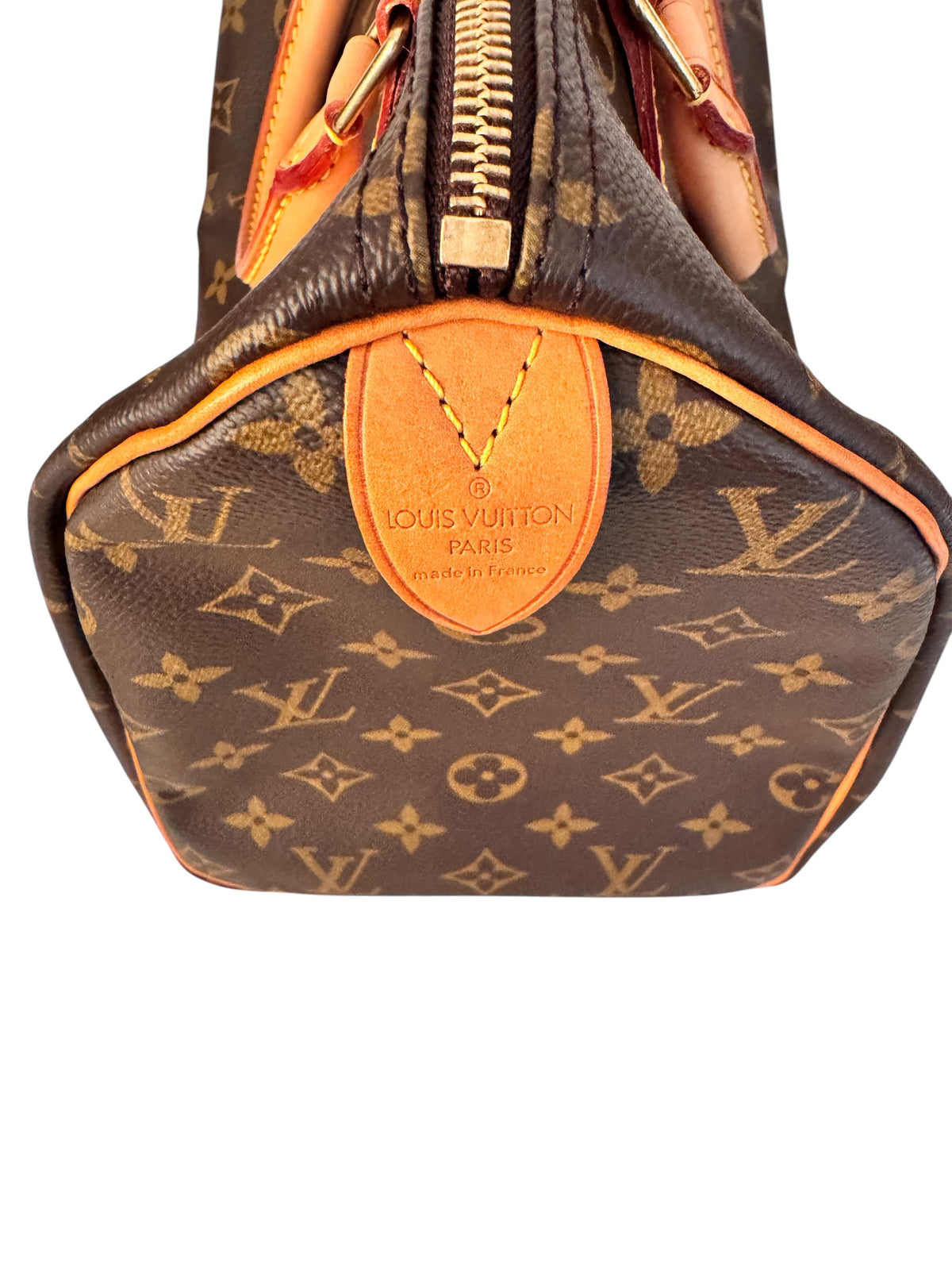 Louis Vuitton Monogram Canvas Speedy 30 2004 w/ Lock & Key