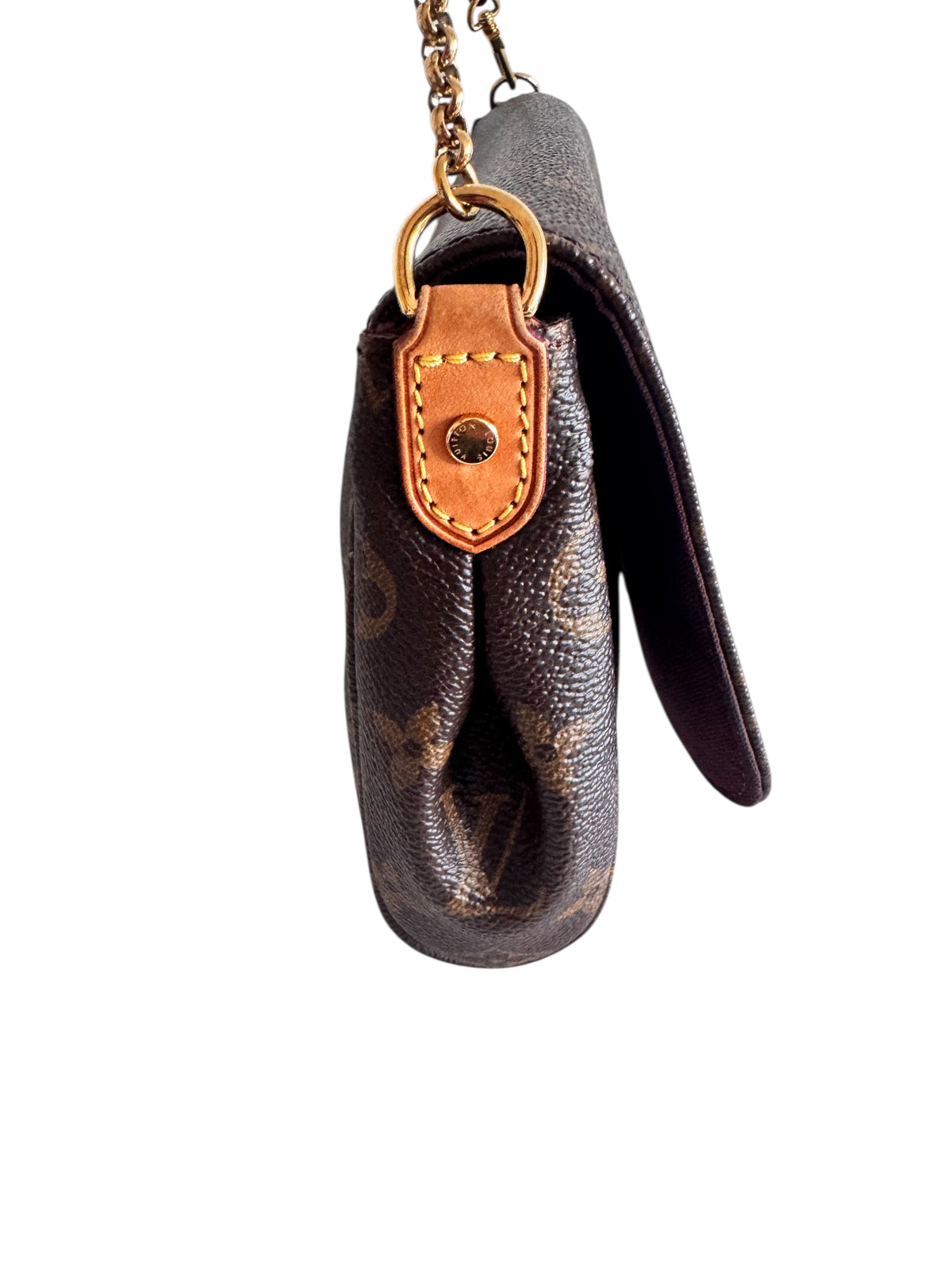 Louis Vuitton Monogram Canvas Favorite MM Shoulder Bag 2015