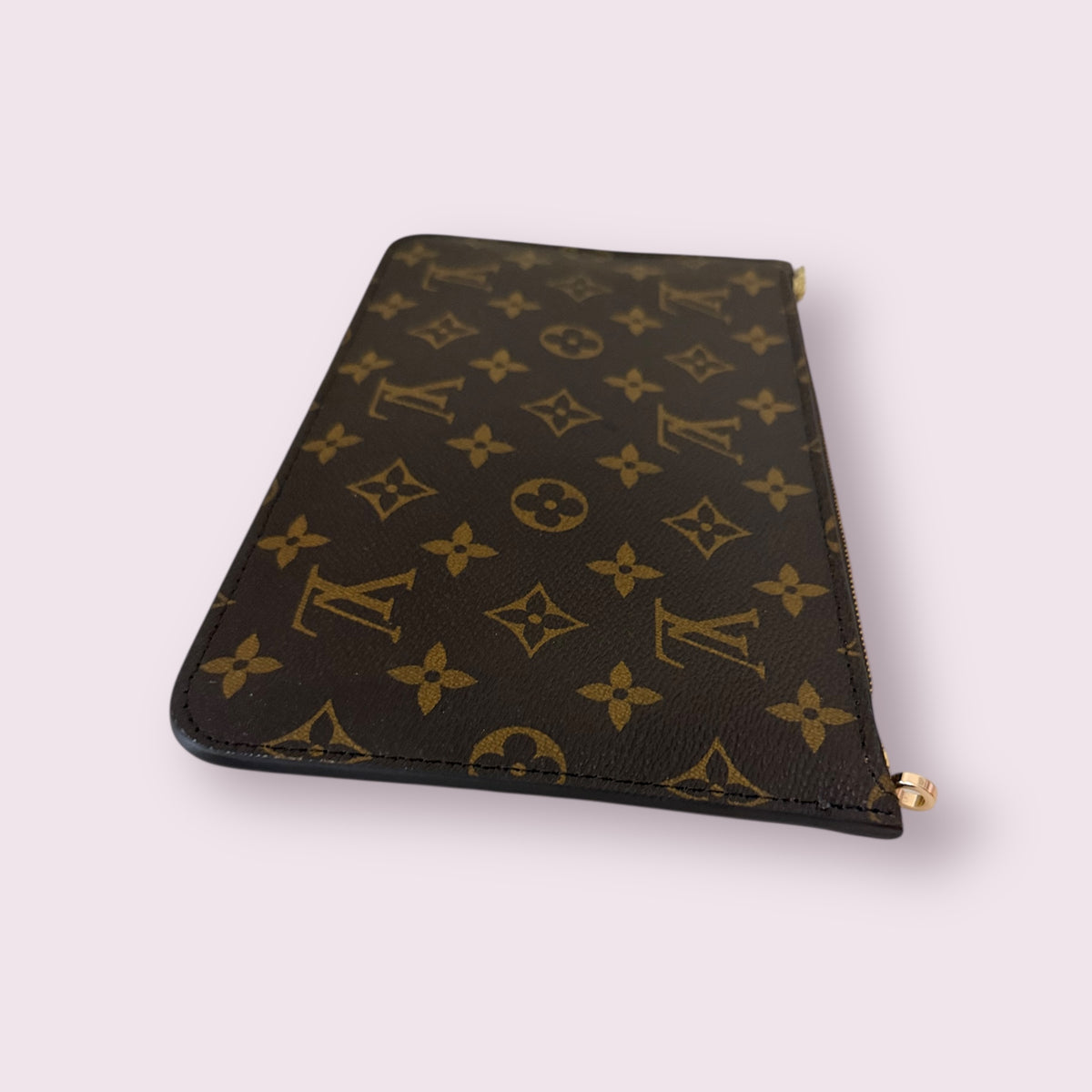 Louis Vuitton Monogram Canvas Neverful Pouch (Beige Interior) 2008