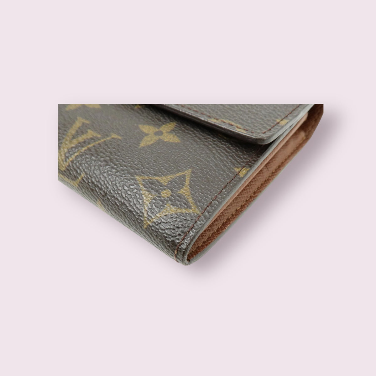 Louis Vuitton Monogram Canvas Porte Monnaie Wallet 2004
