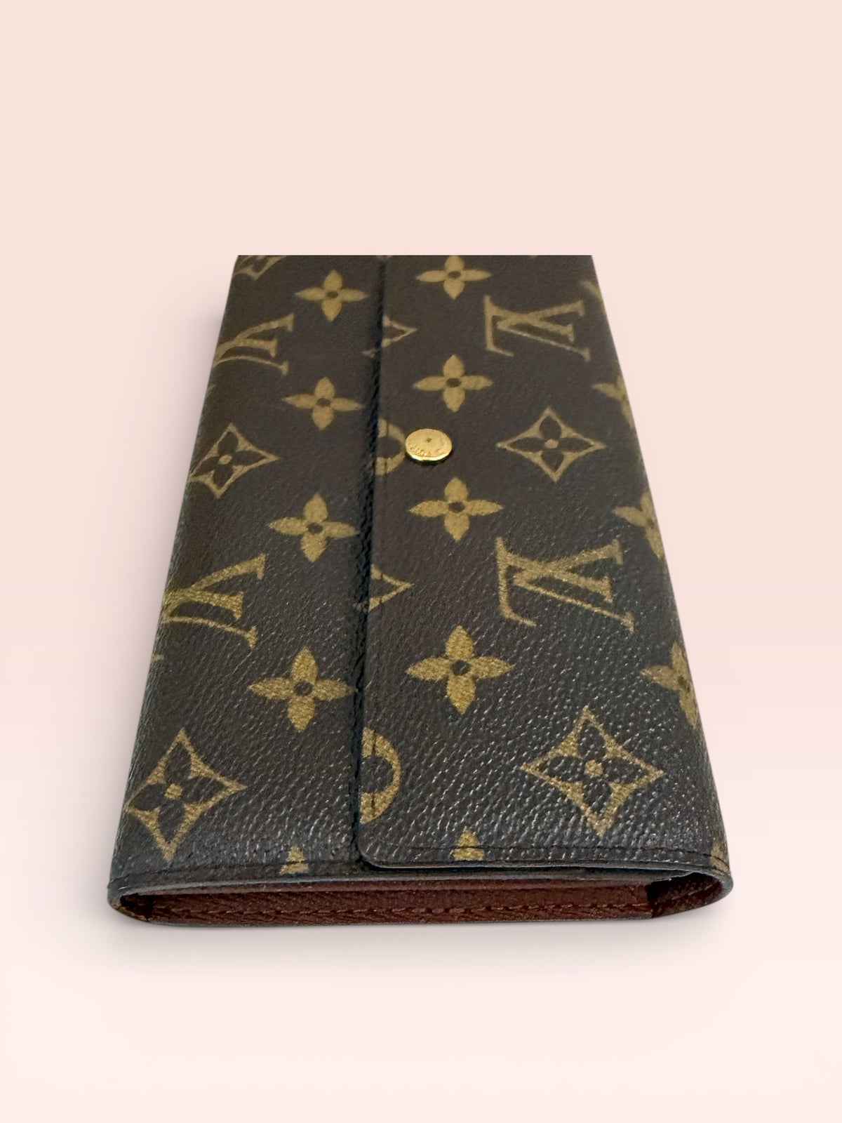 Louis Vuitton Monogram Canvas Sarah Long Wallet w/ Box 2005