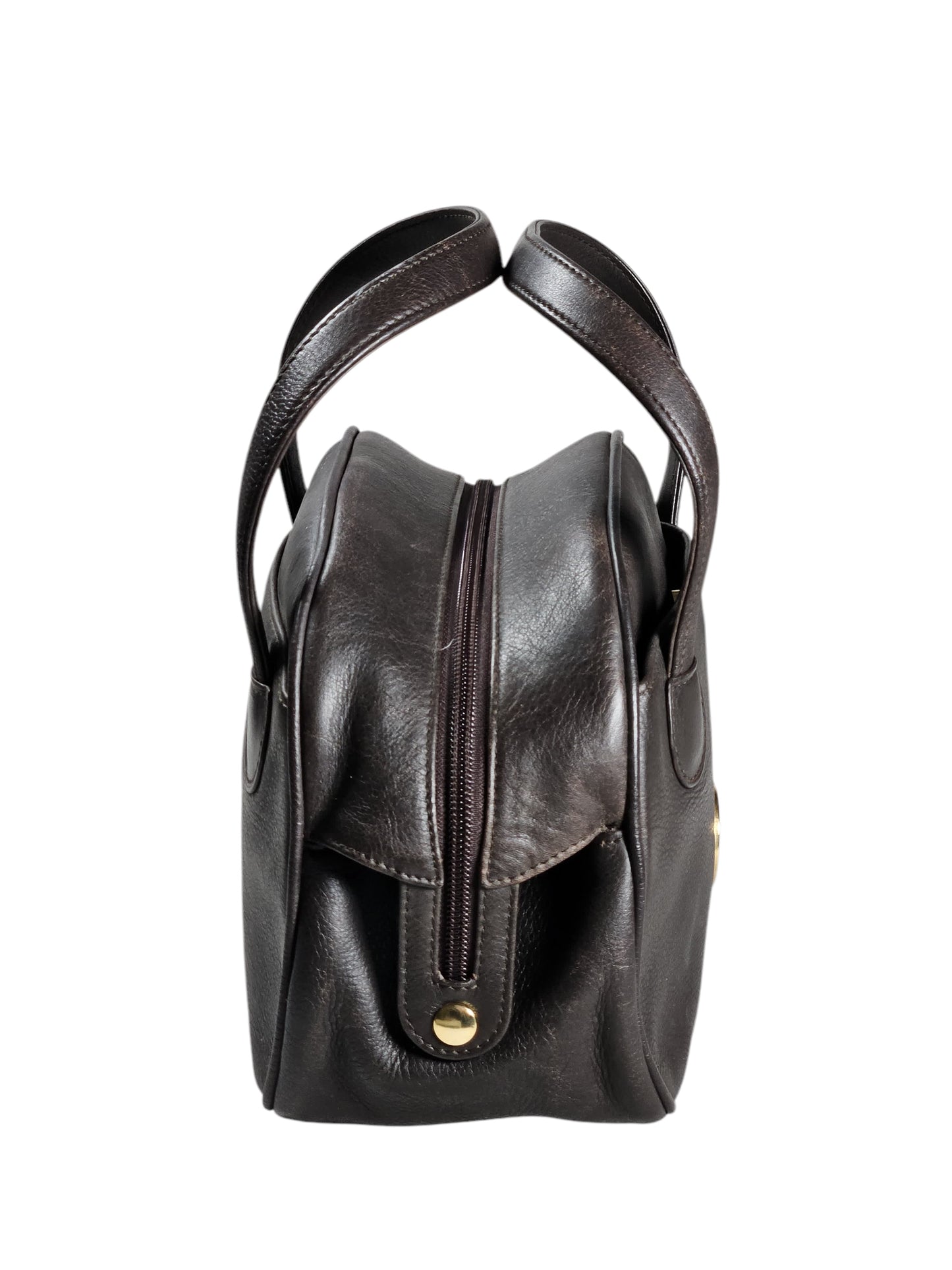 Christian Dior CD Vintage Handbag (Dark Brown)