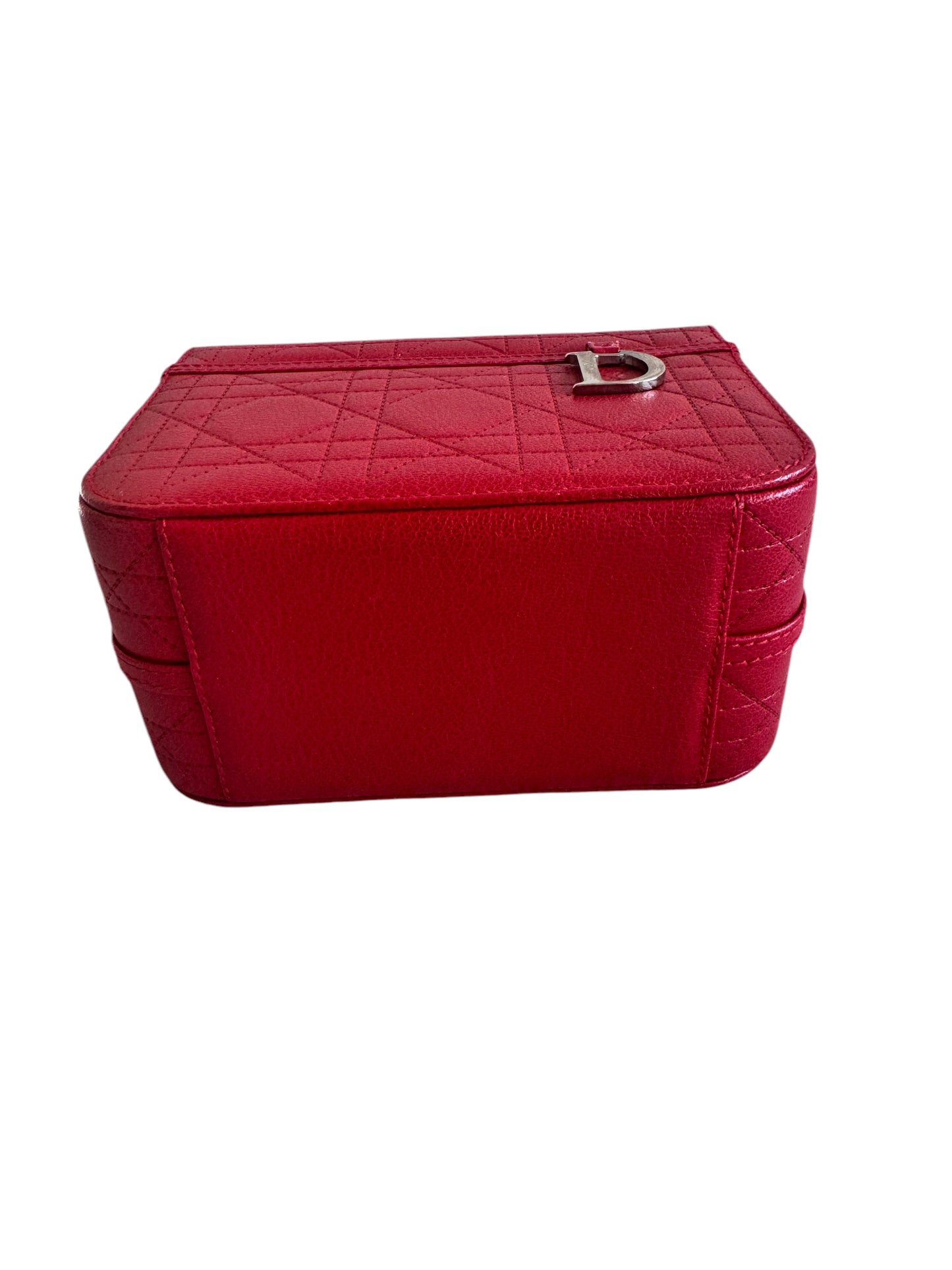 Christian Dior Cannage Vanity Case (RED)