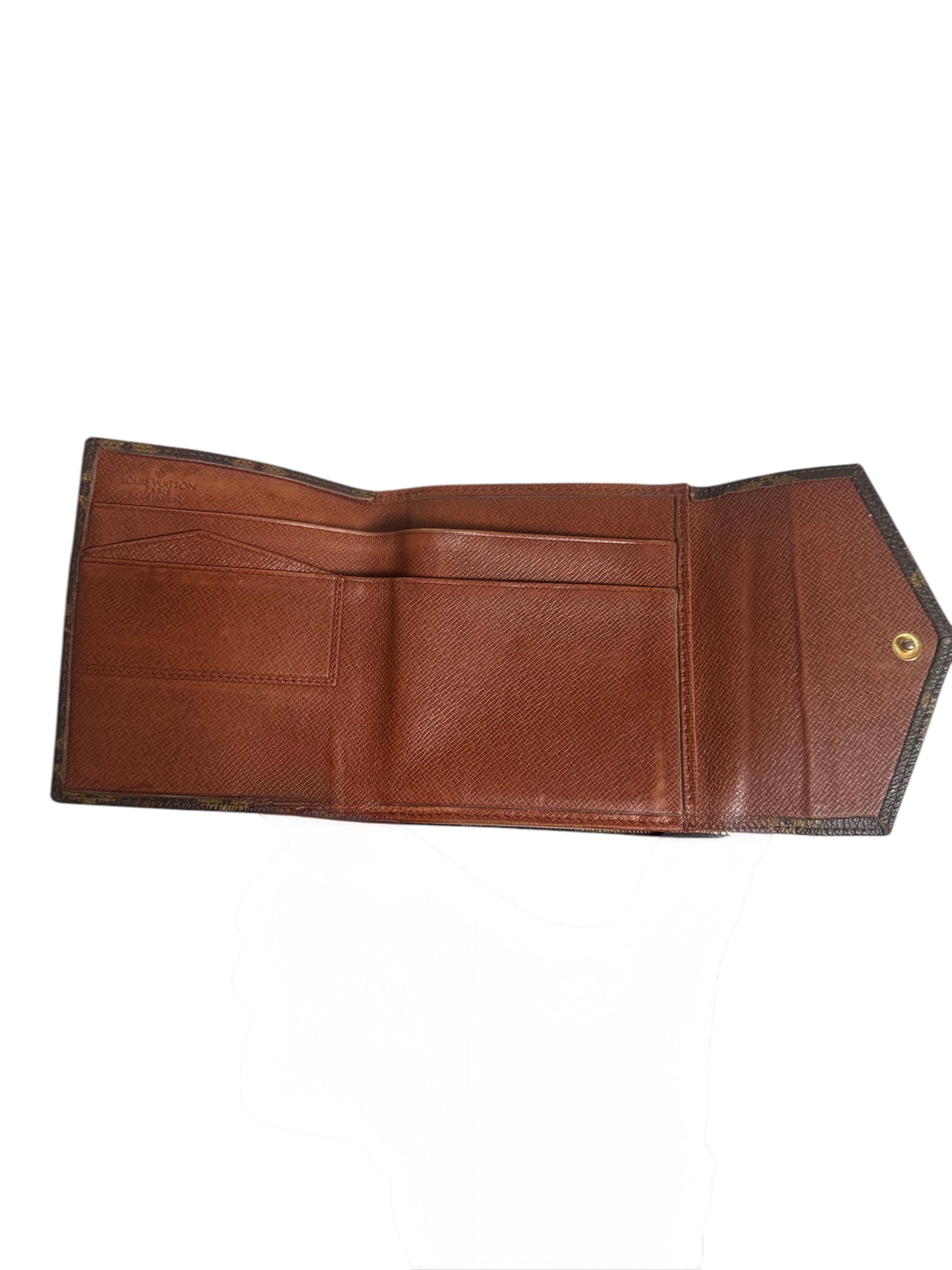 Louis Vuitton Monogram Canvas Porte Monnevier Compact Wallet