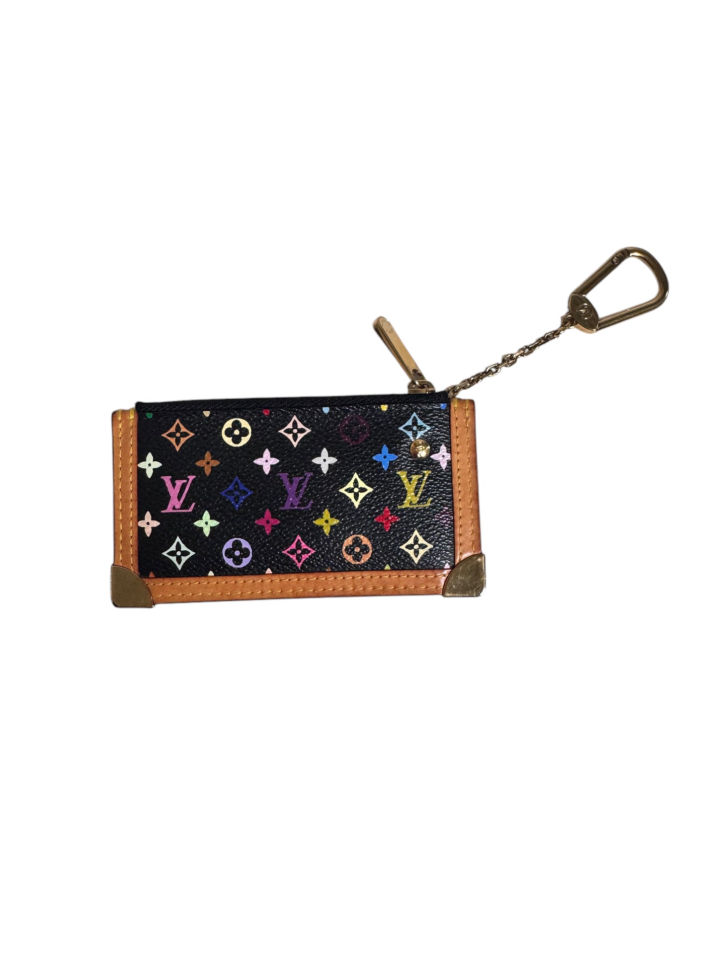 Louis Vuitton Monogram Multicolor Pochette Cles Coin Pouch 2007