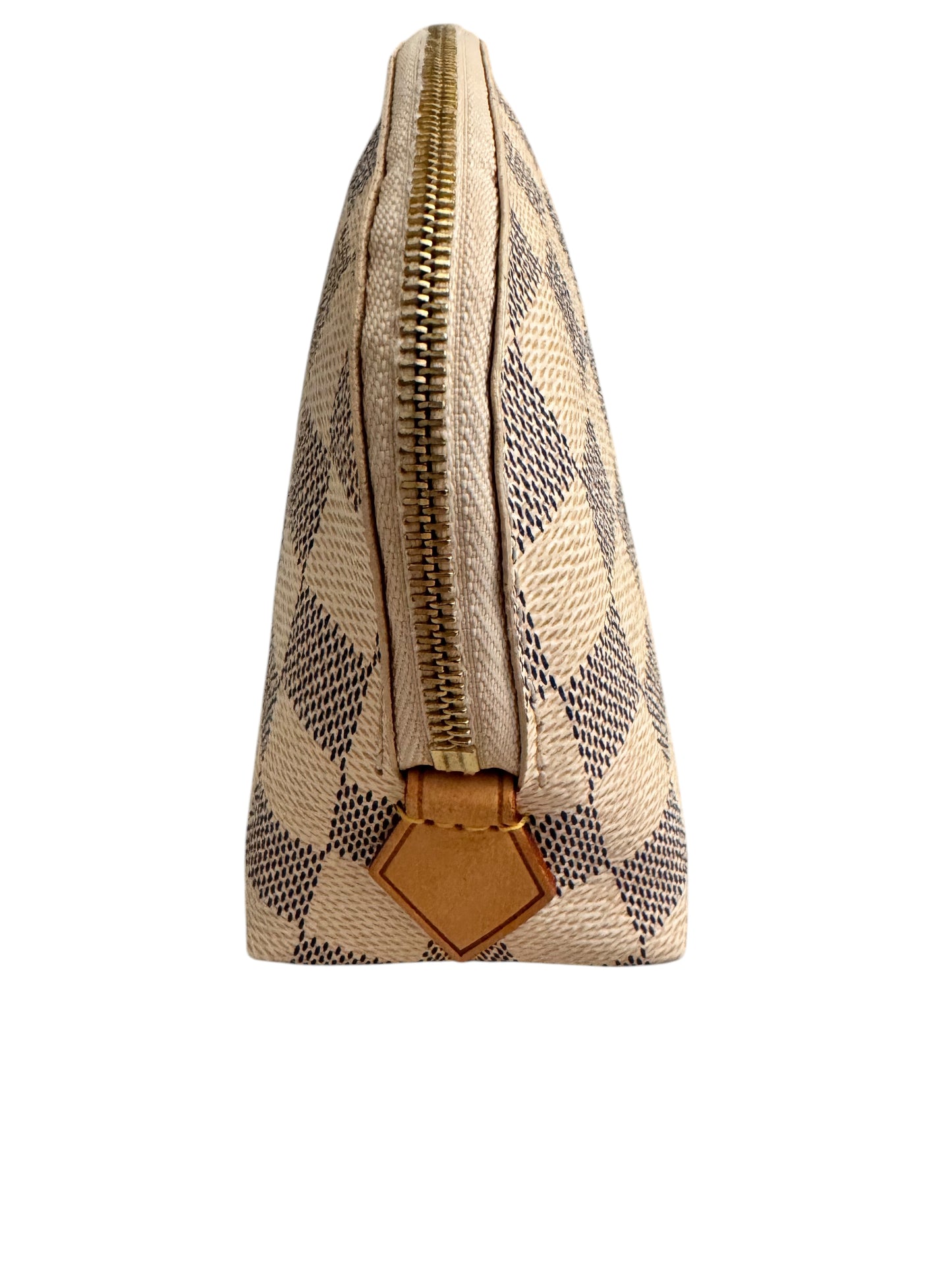 Louis Vuitton Damier Azur Cosmetic Pouch PM 2014