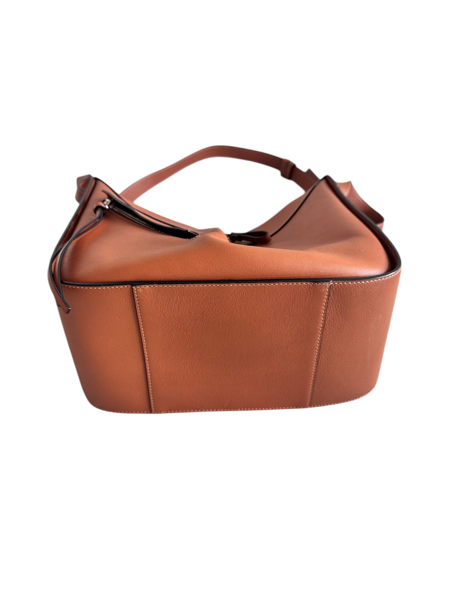 Loewe Calfskin Leather Classic Small Hammock Bag - Tan