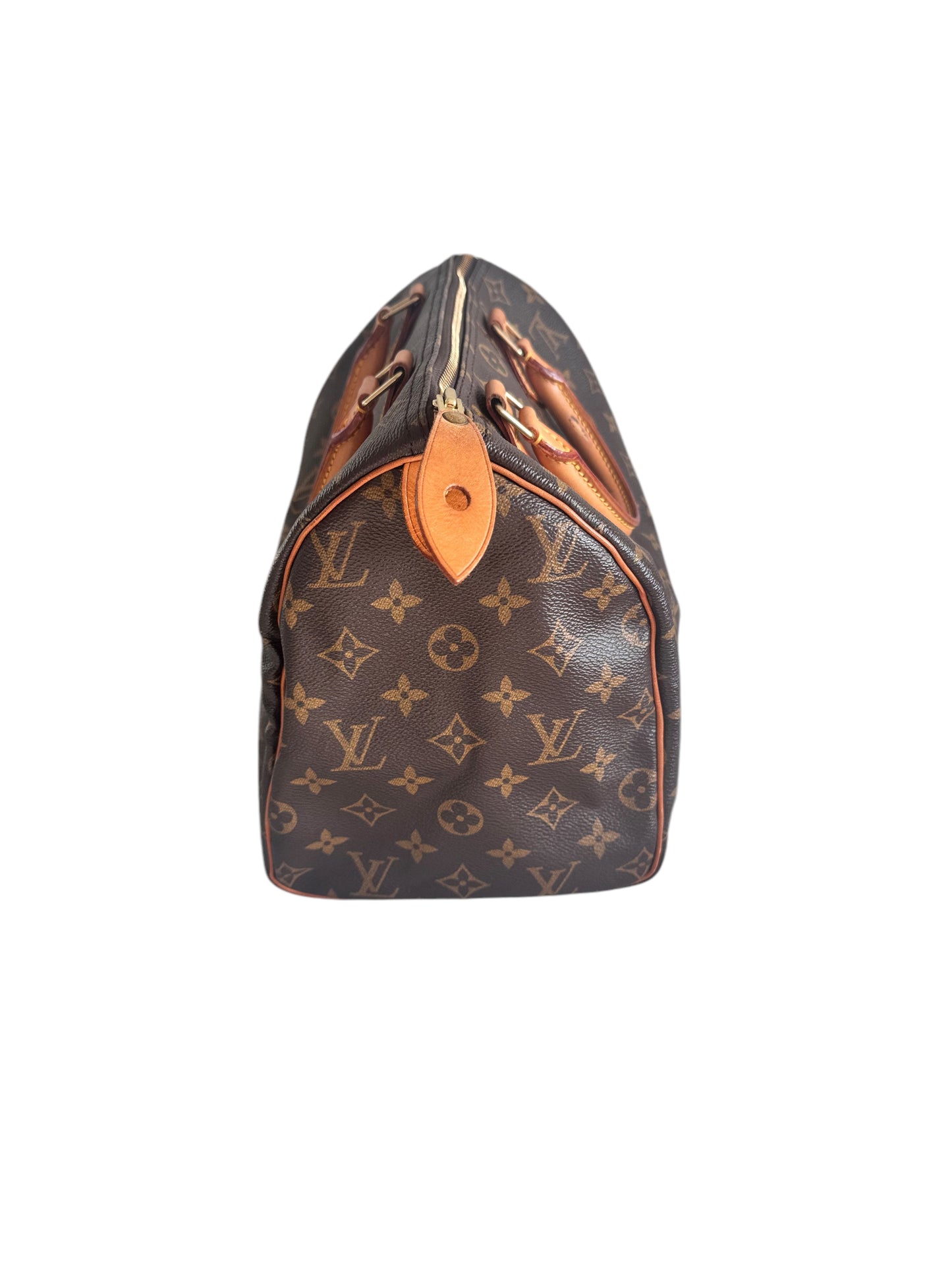 Louis Vuitton Monogram Canvas Speedy 30 1995 w/Lock & Key