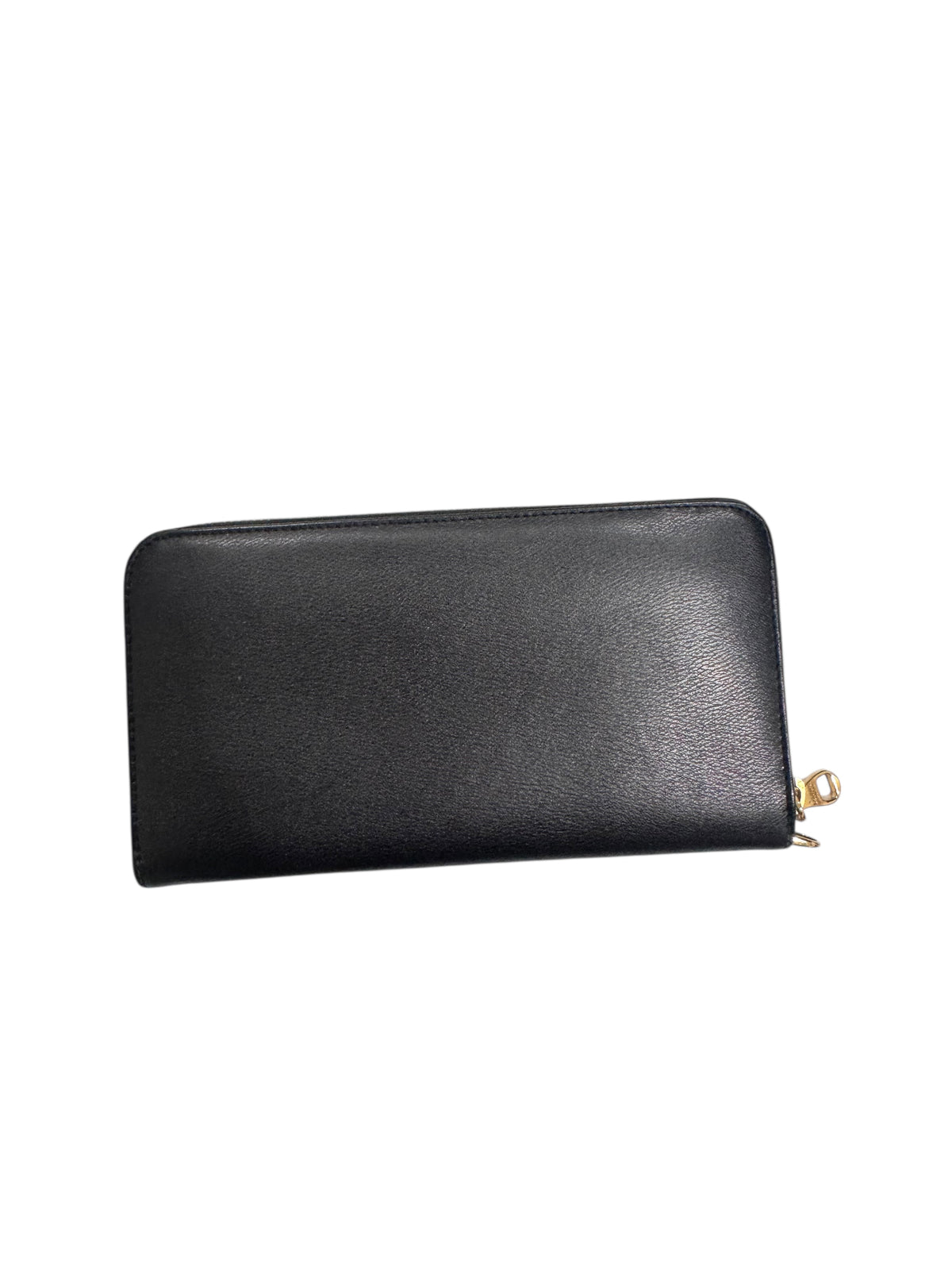 Loewe Leather Anagram Button Long Zip Around Wallet (Full Set)