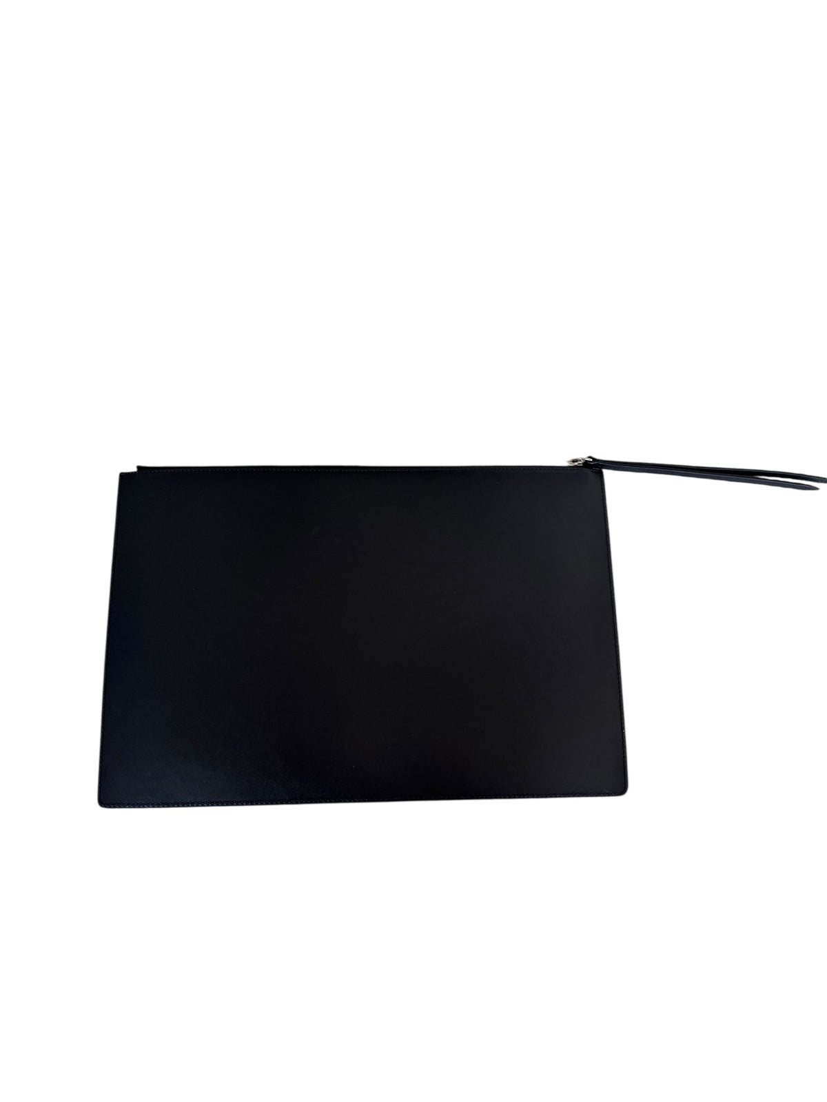 Gucci Embossed Leather Logo XL Clutch (Black)