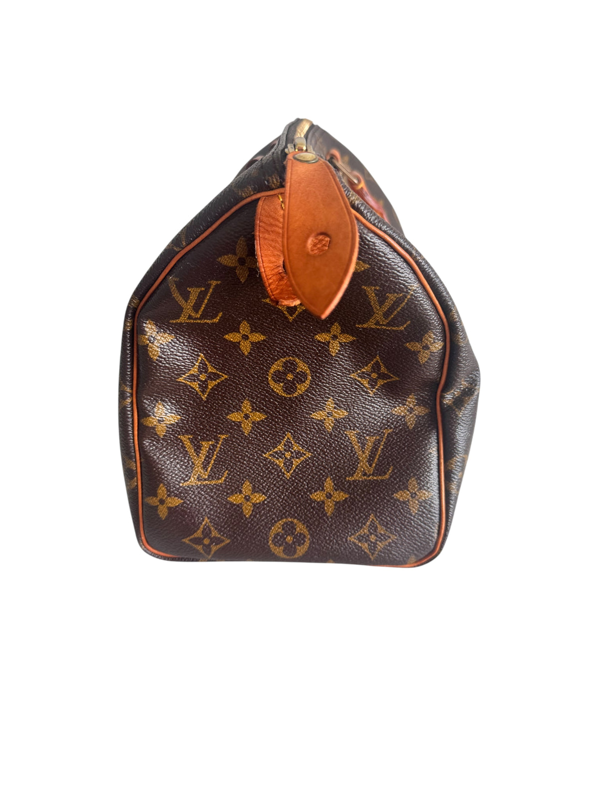 Louis Vuitton Monogram Canvas Speedy 25 1995 w/ Lock & Key