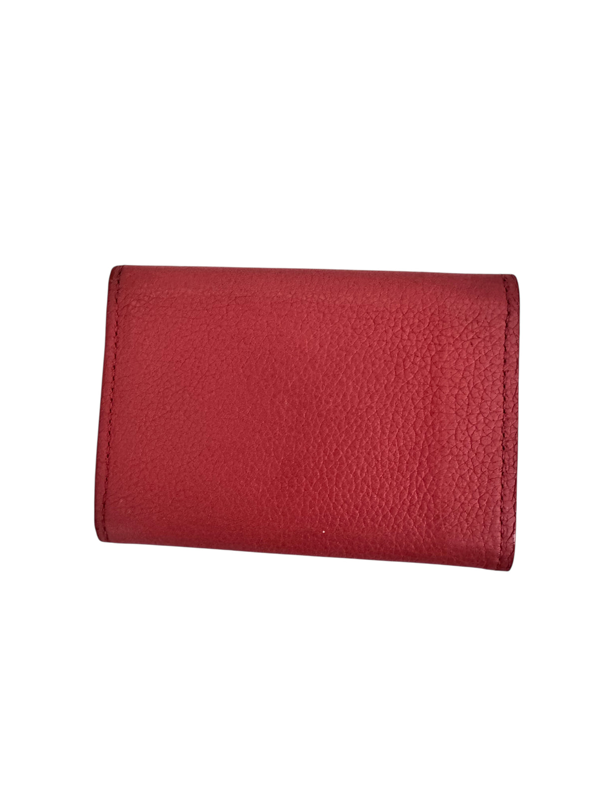 Louis Vuitton Grained Calfskin Leather Lock Mini Compact Wallet 2020