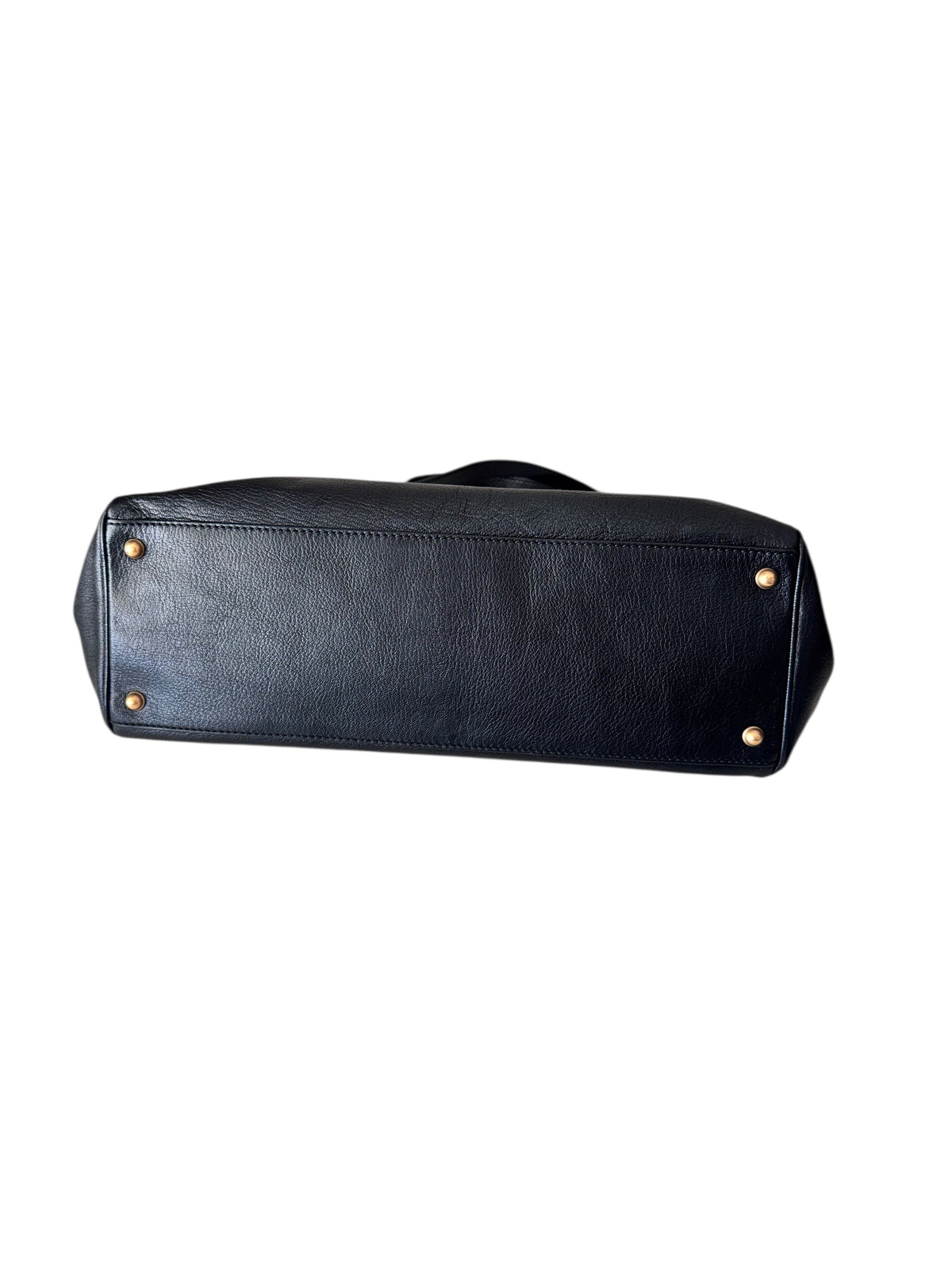 Gucci Leather Blondie Satchel (Black)