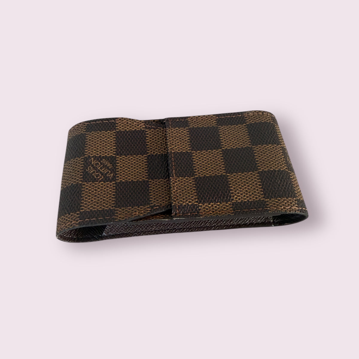 Louis Vuitton Damier Ebene Canvas Cigarette Holder 2003