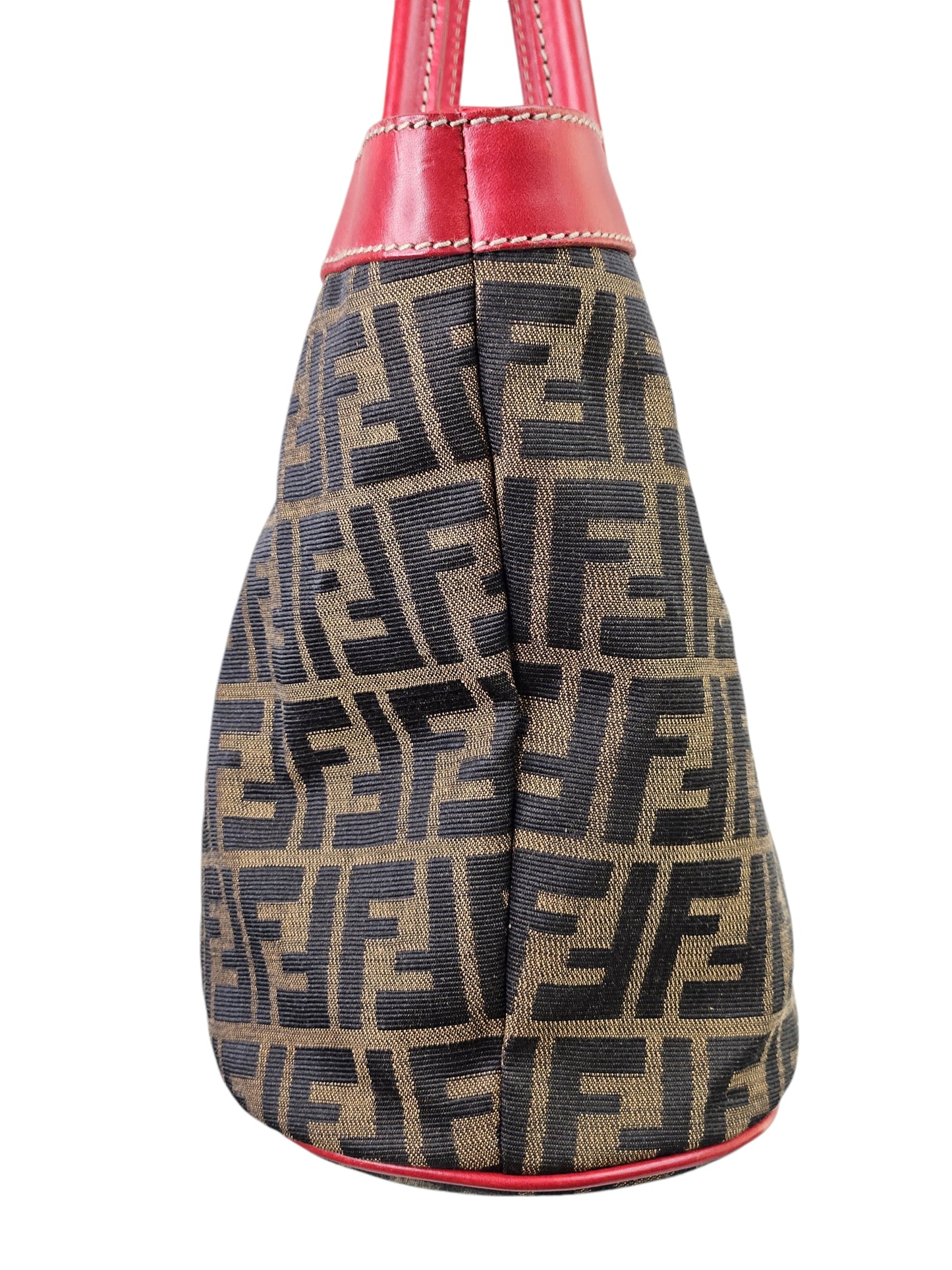 Fendi Vintage Zucca FF Logo Tote
