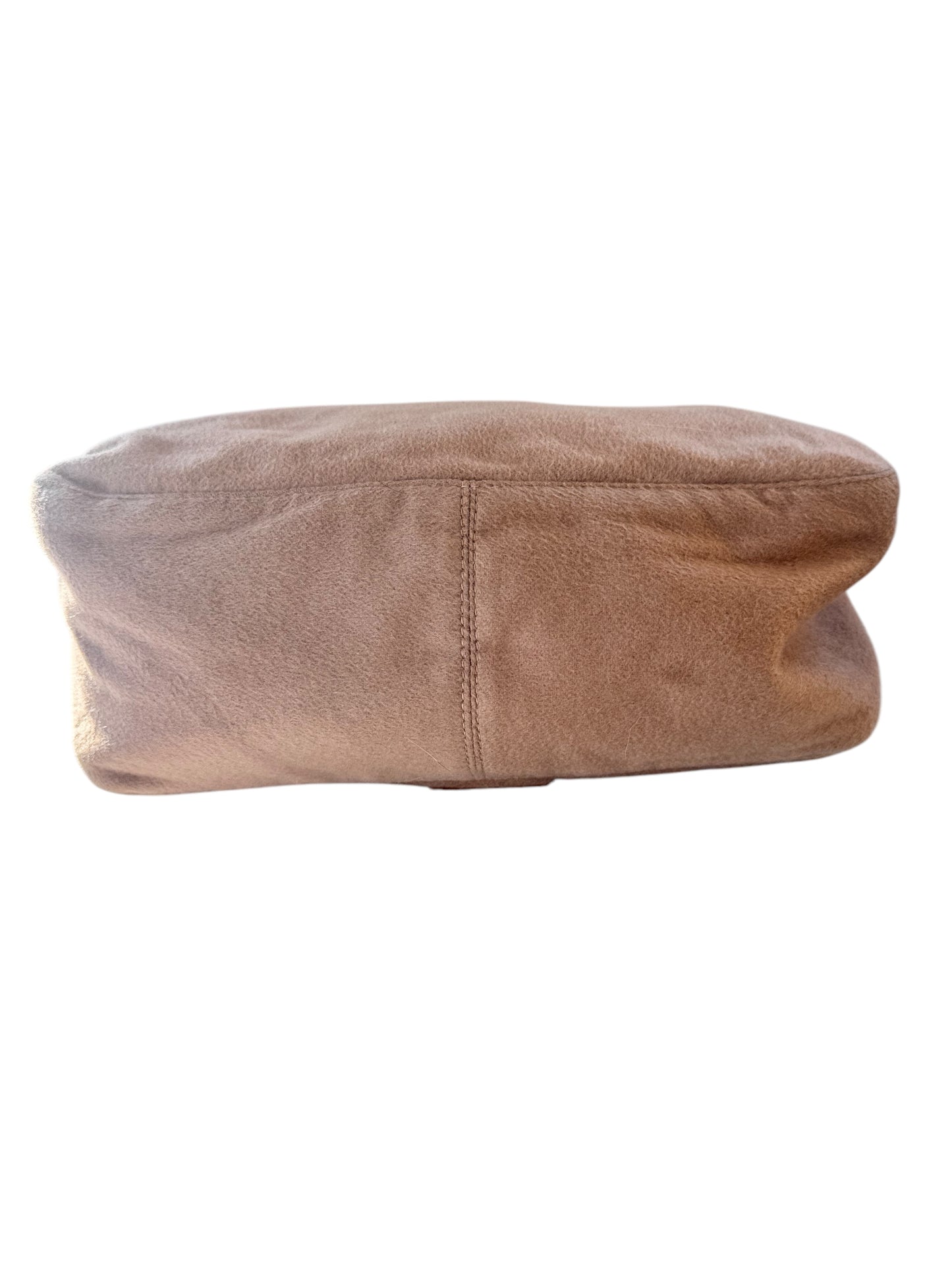 Fendi Mamma Vintage Baguette Felt Shoulder Bag