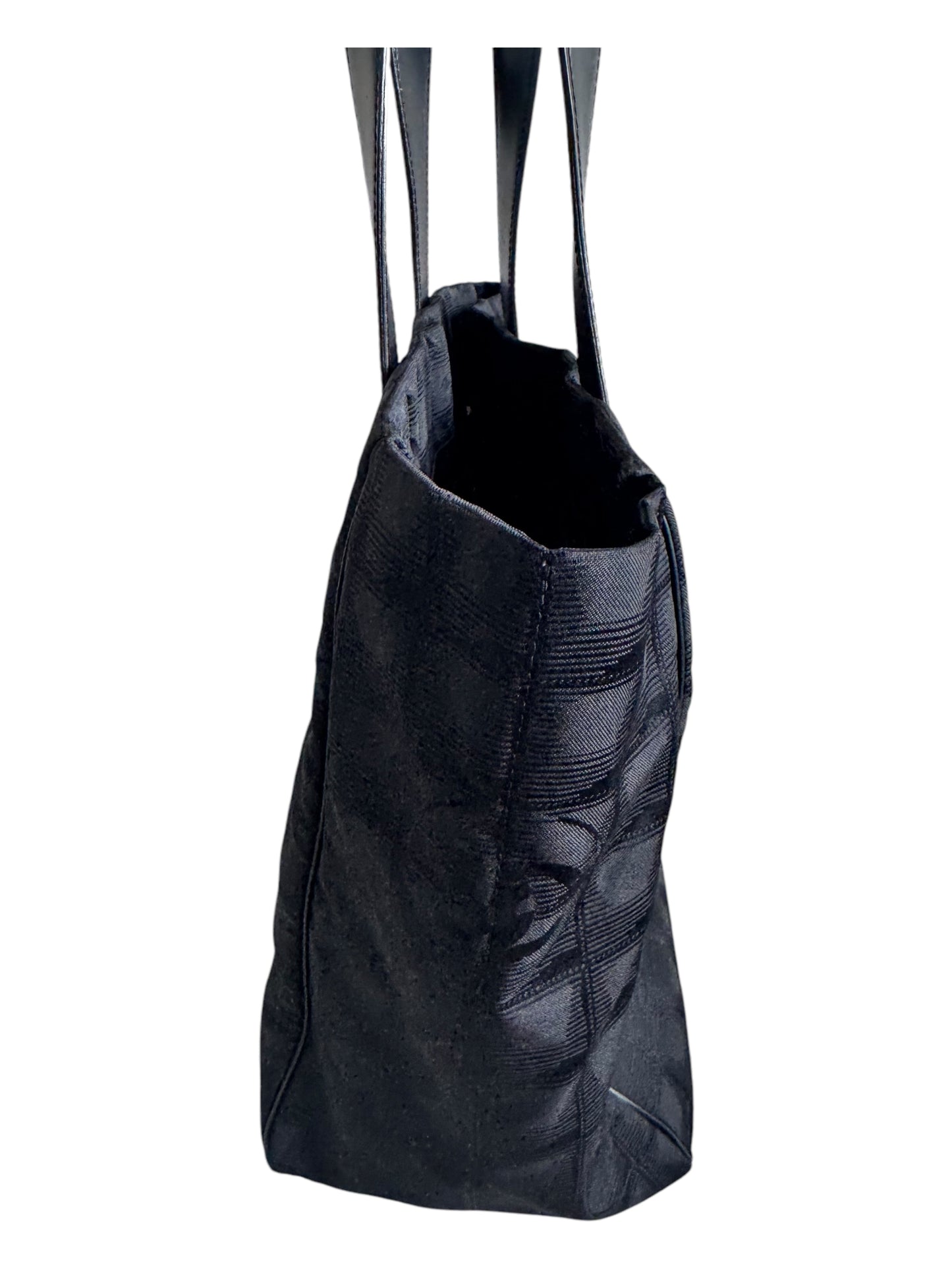 Chanel New Travel Line Nylon Tote (Black)