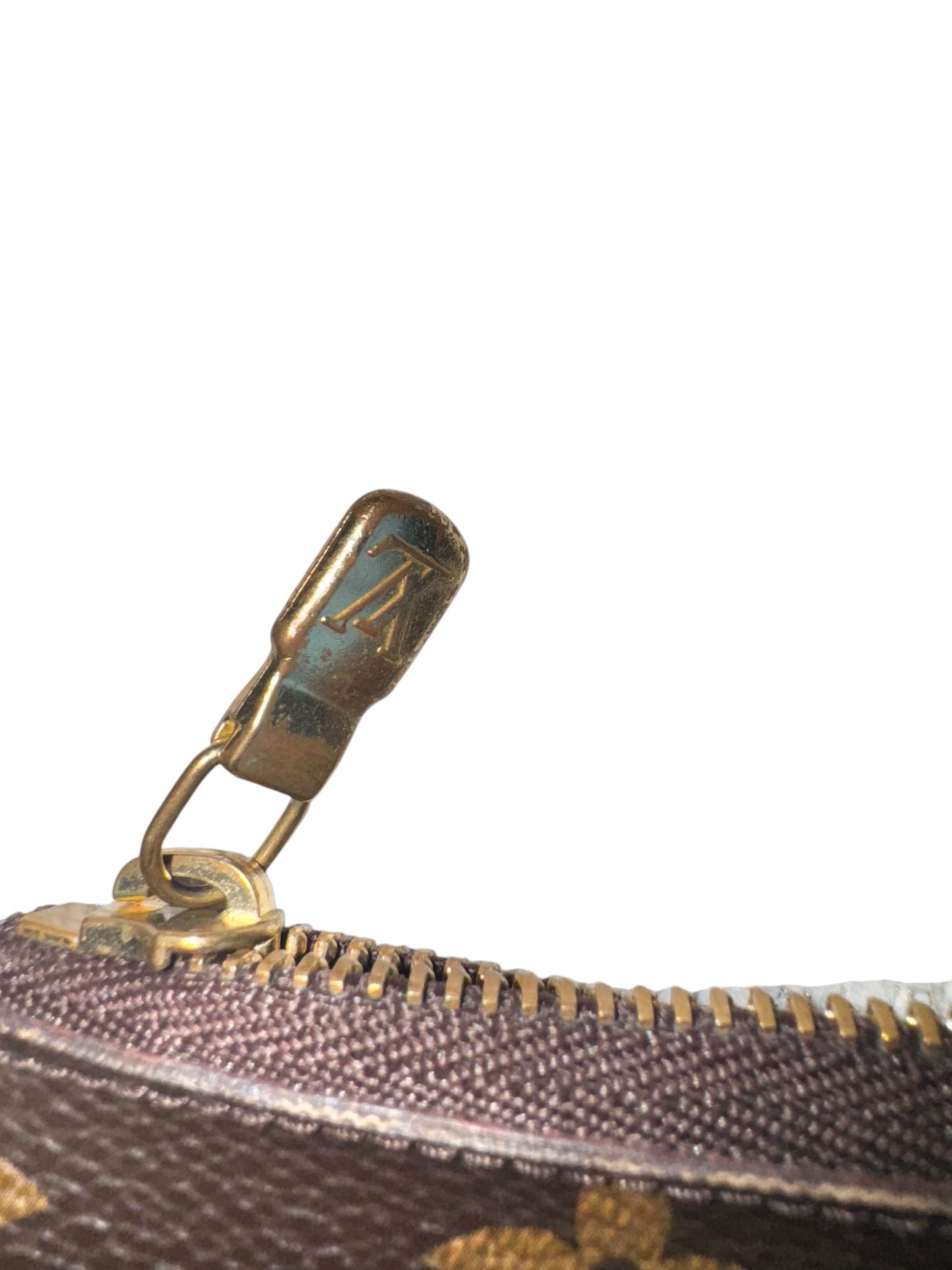 Louis Vuitton 2014 Monogram Canvas Key Cles Pouch