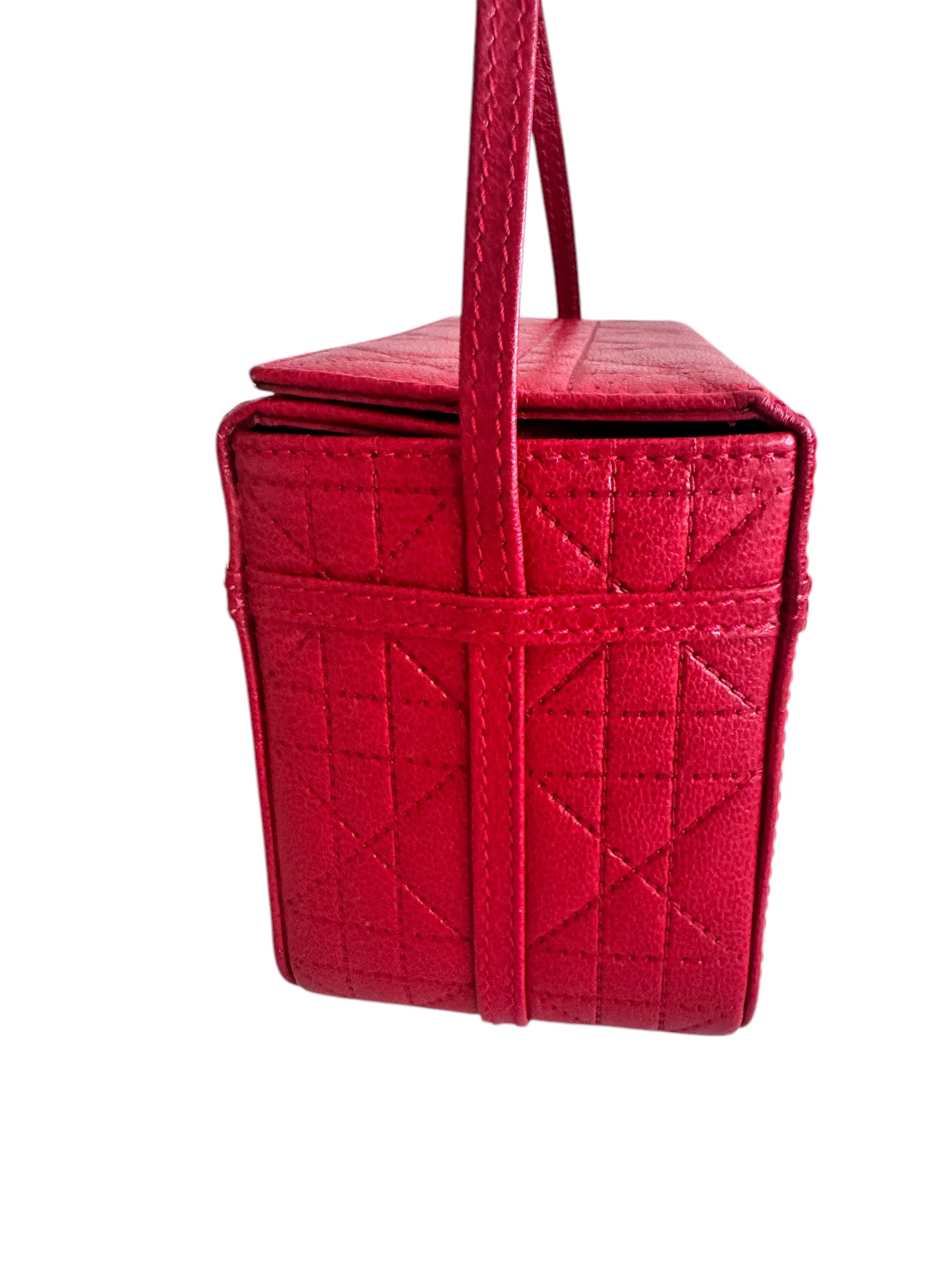 Christian Dior Cannage Vanity Case (RED)