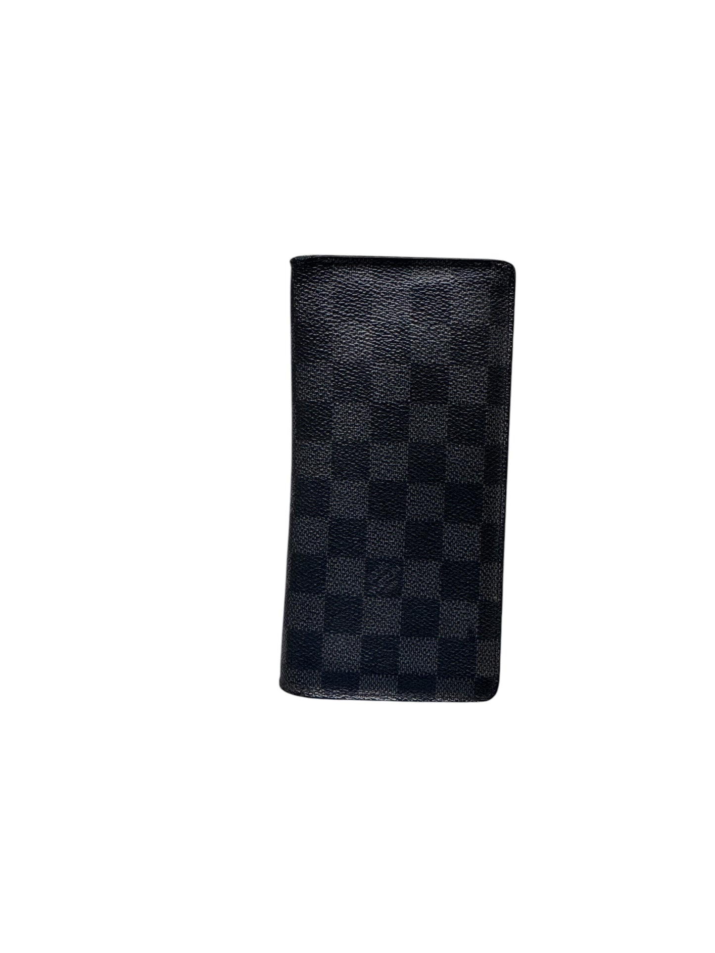 Louis Vuitton Canvas Damier Graphite Cobalt Brazza Wallet 2018