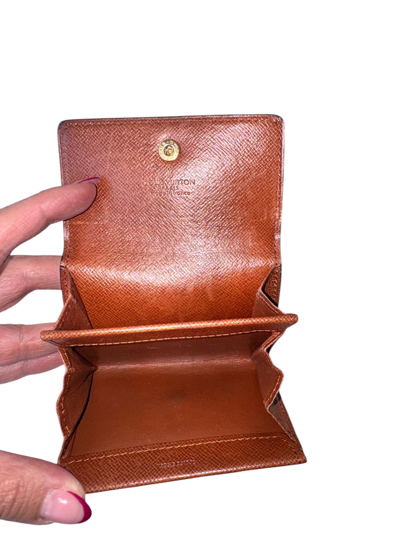 LOUIS VUITTON Monogram Canvas Ludlow Coin Purse 1989
