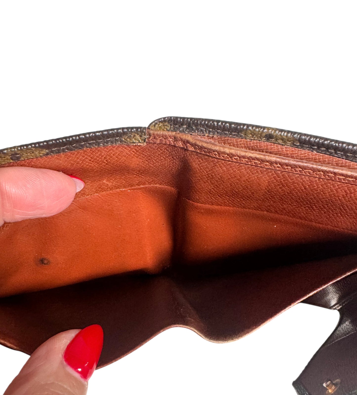 Louis Vuitton Monogram Canvas Porte Monnevier Compact Wallet
