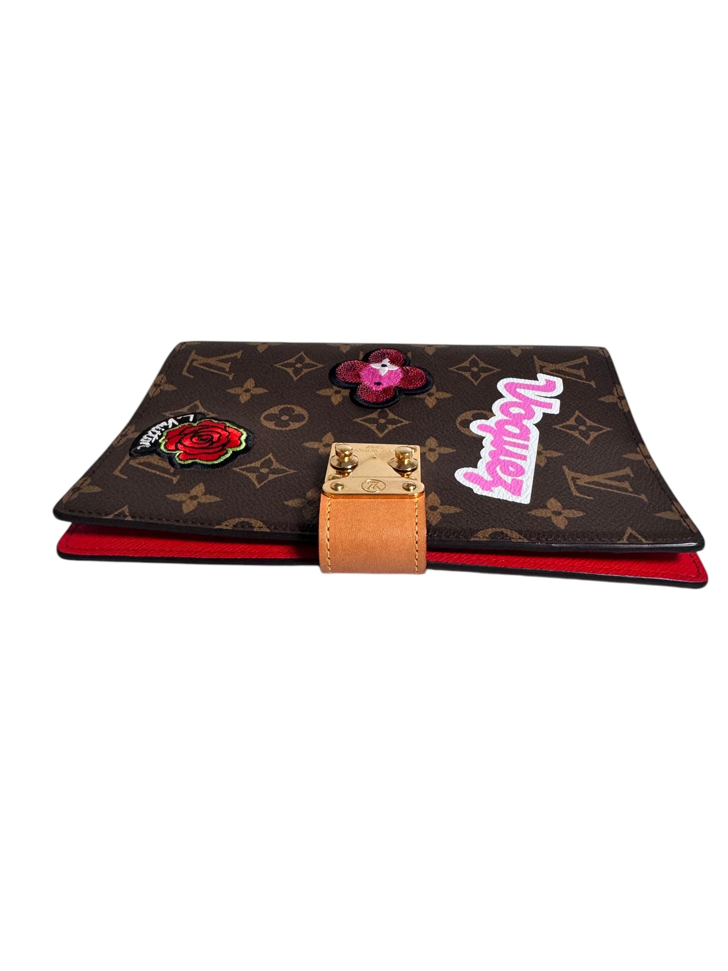 Louis Vuitton Monogram Canvas Travel Stickers Collection Notebook Cover 2016