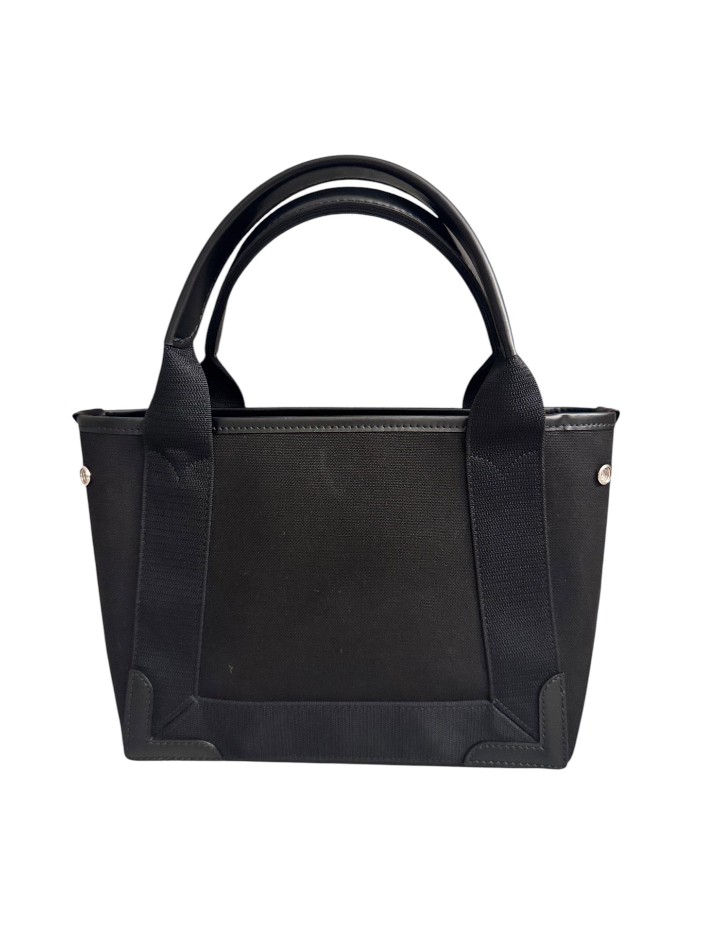 Balenciaga Canvas Cabas Tote with Pouch and Dustbag Black