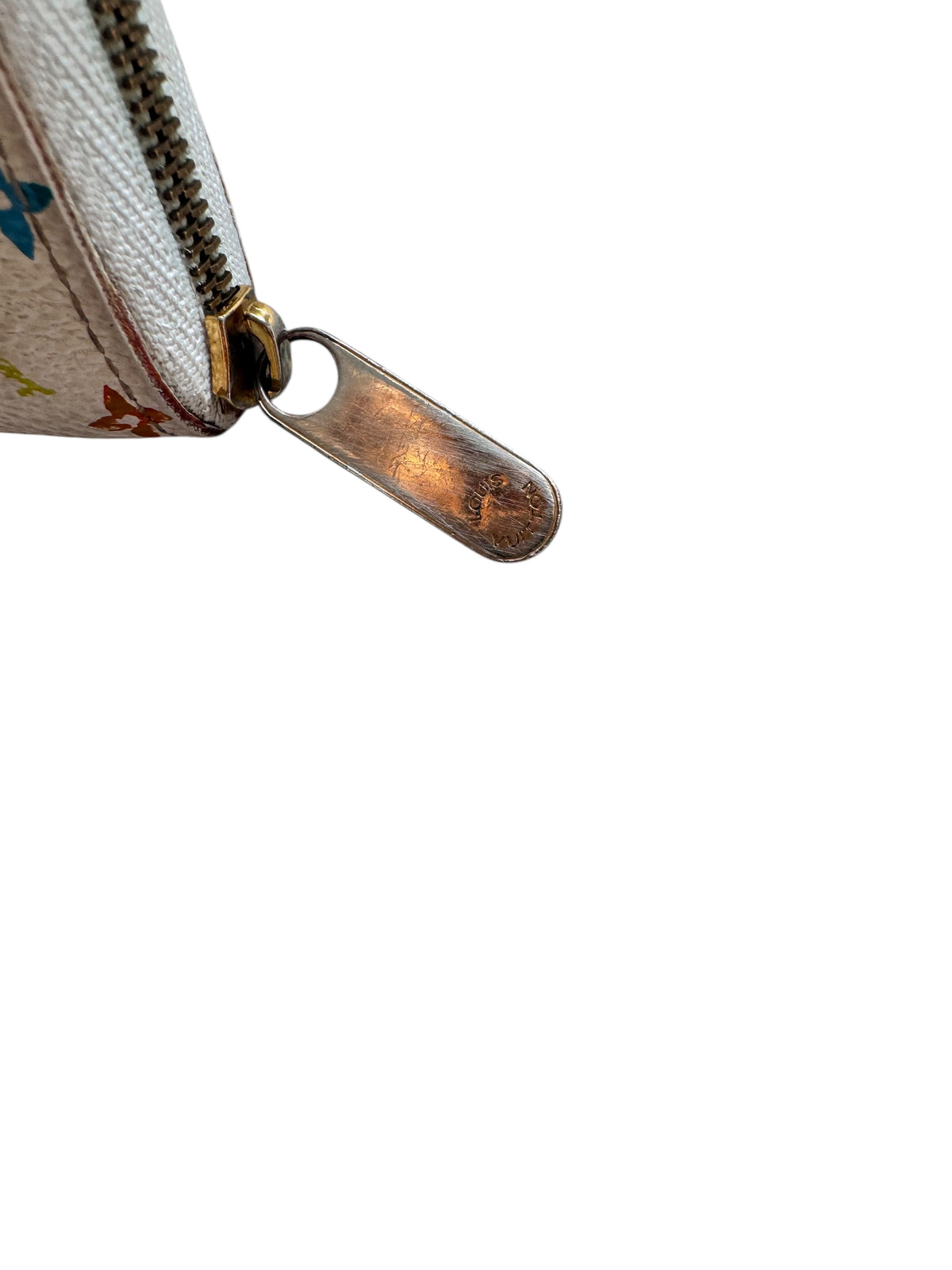 Louis Vuitton Canvas Multicolor Monogram Zippy Wallet