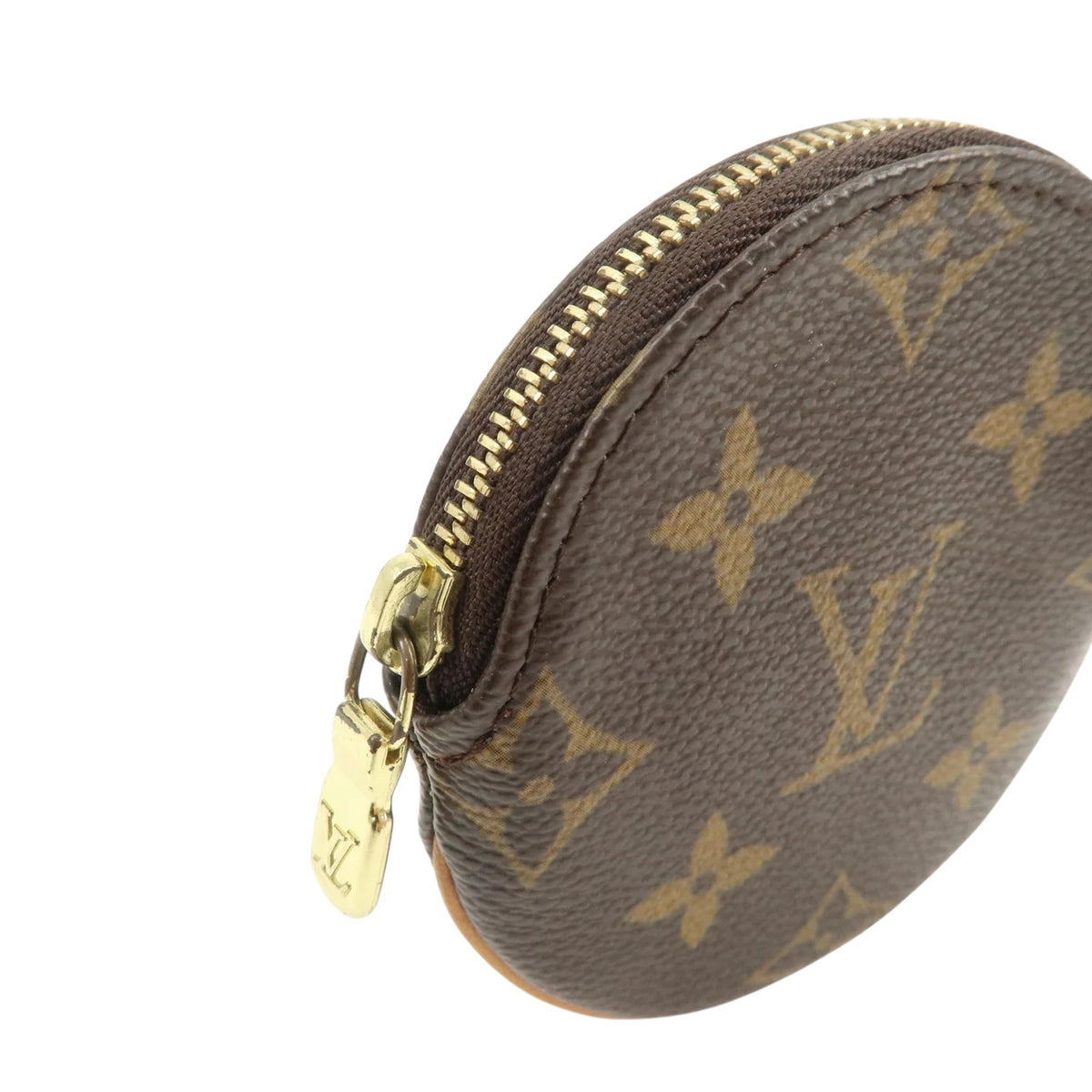 Louis Vuitton Monogram Porte Monnaie Round Coin Pouch 2003