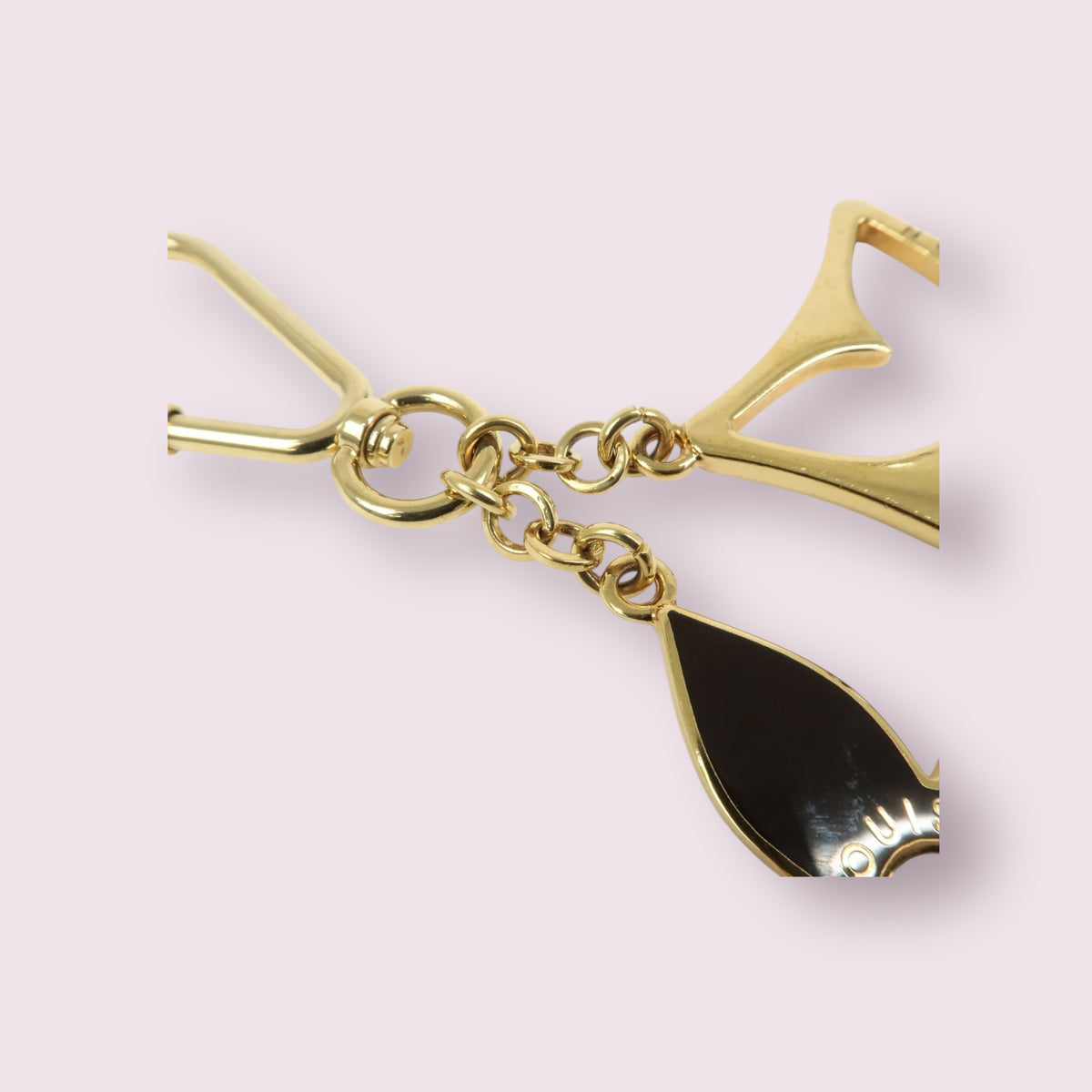 Louis Vuitton Porte Cles Puzzle Charm Key Ring 2010