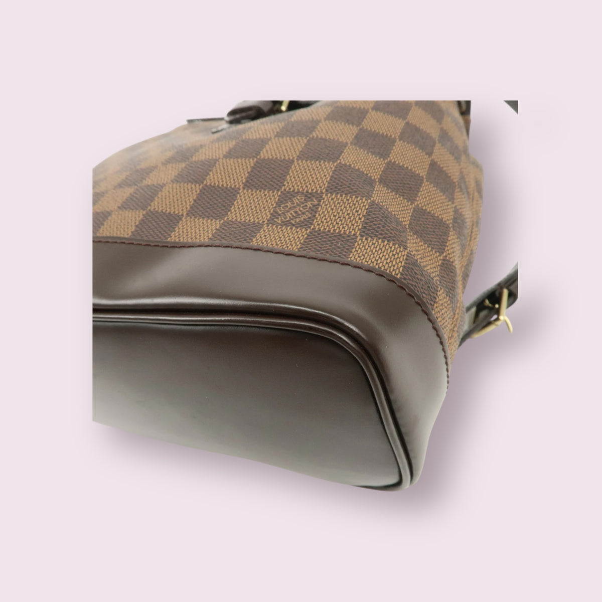 Louis Vuitton Canvas Damier Ebene Soho Backpack 2000