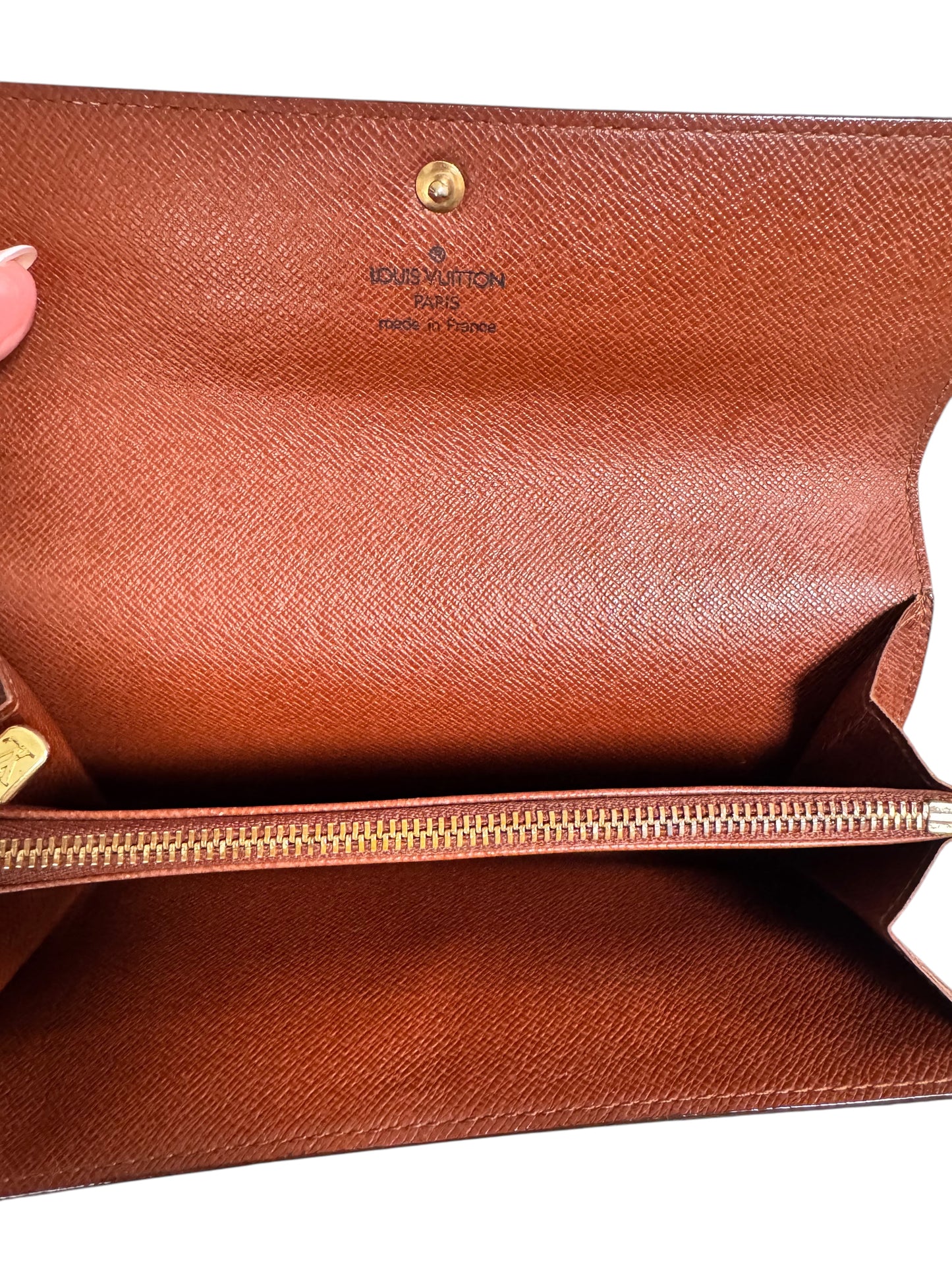 Louis Vuitton Monogram Canvas Graffiti 2001 Portefeuille Sarah Wallet (Limited Edition)