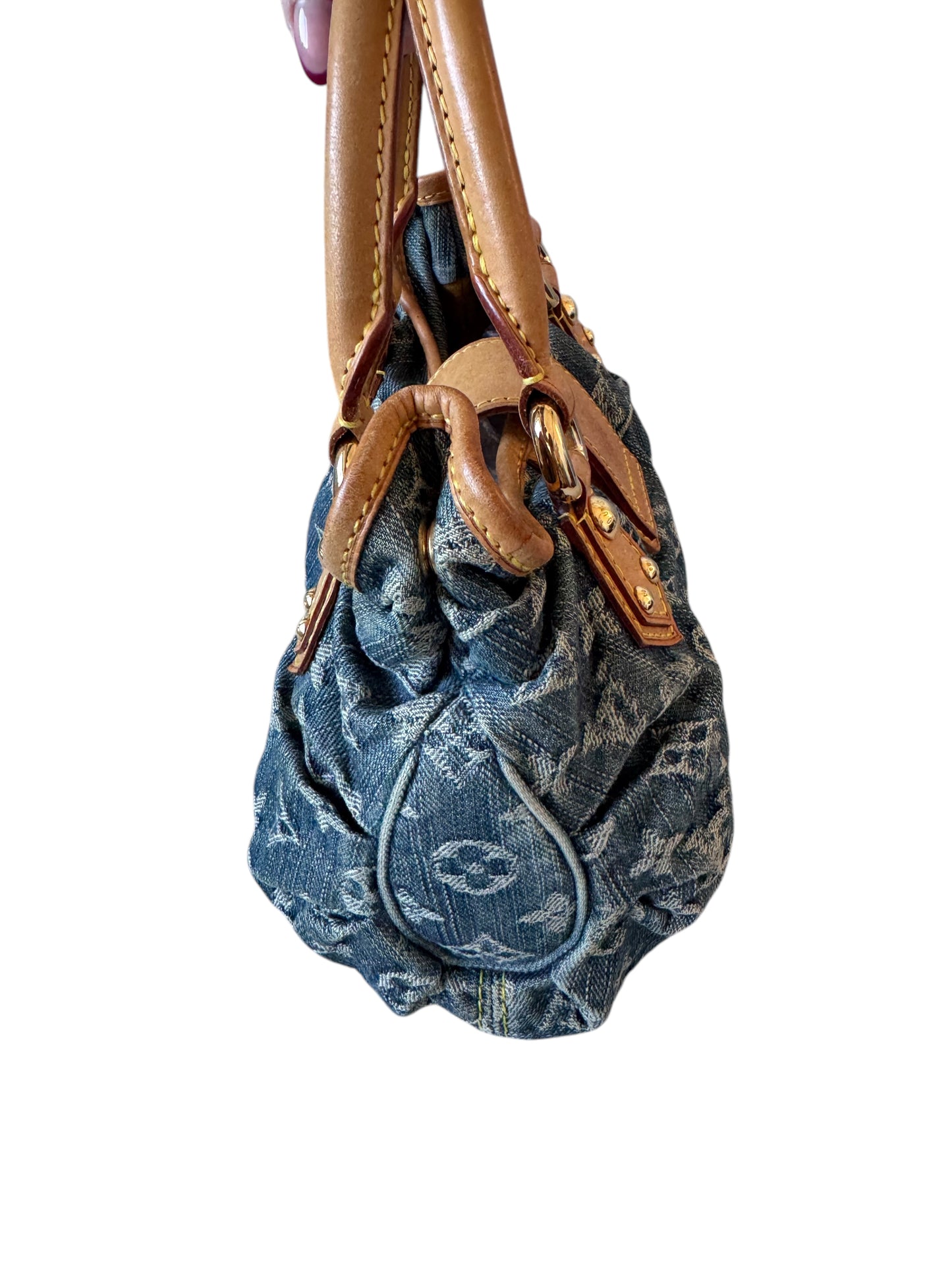 Louis Vuitton Monogram Denim Pleaty 2000