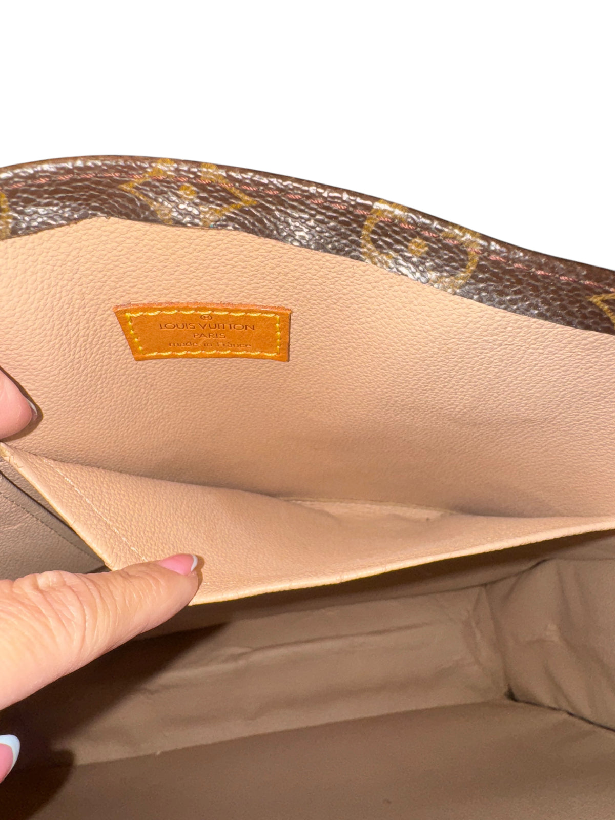 Louis Vuitton Monogram Canvas Sac Plat Tote 2001