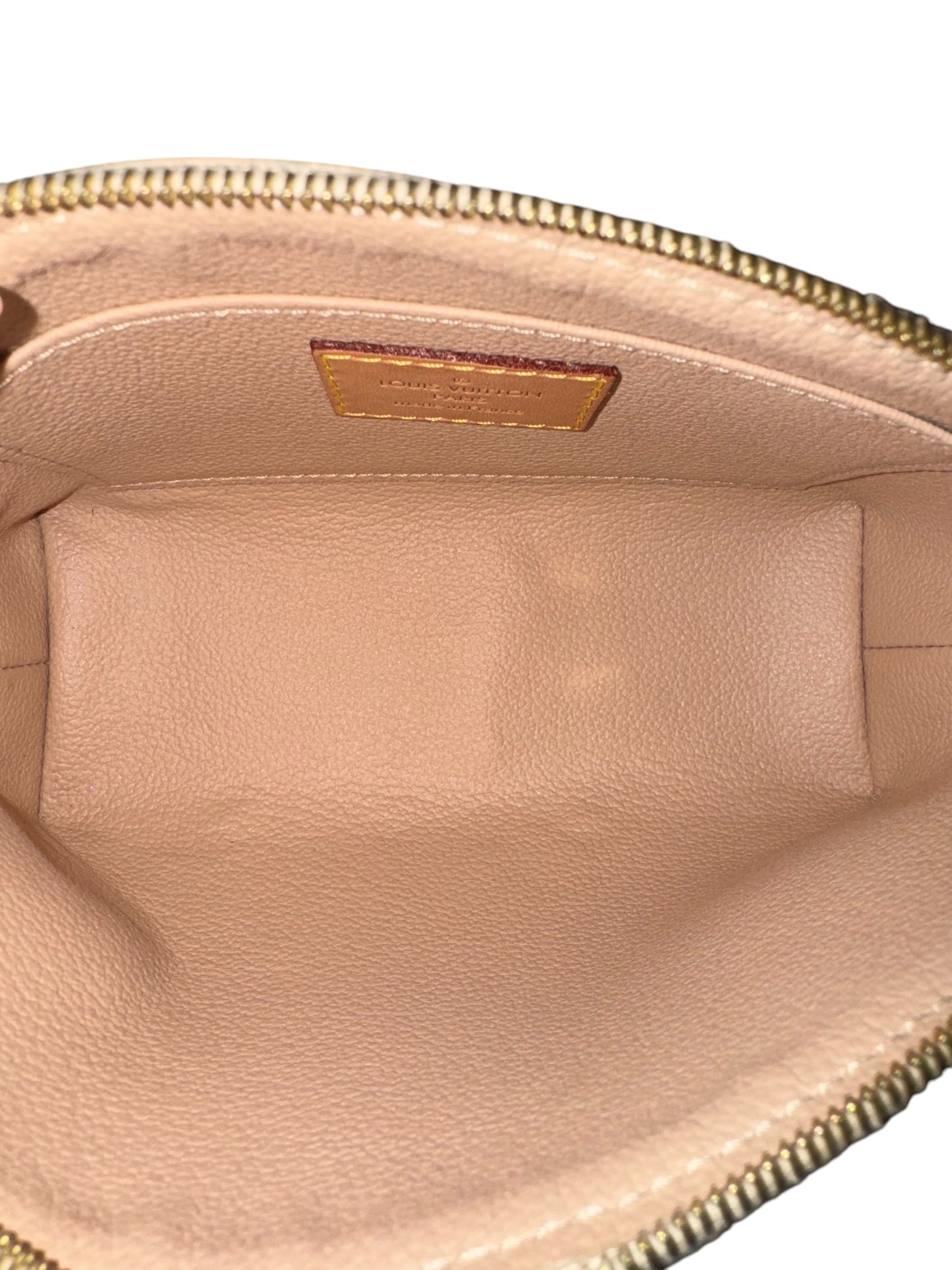 Louis Vuitton Damier Azur Cosmetic Pouch PM 2014