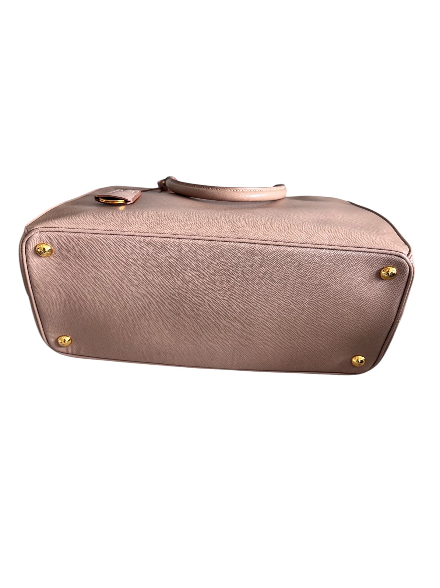 Prada Saffiano Leather Galleria Double Zip Tote 2way